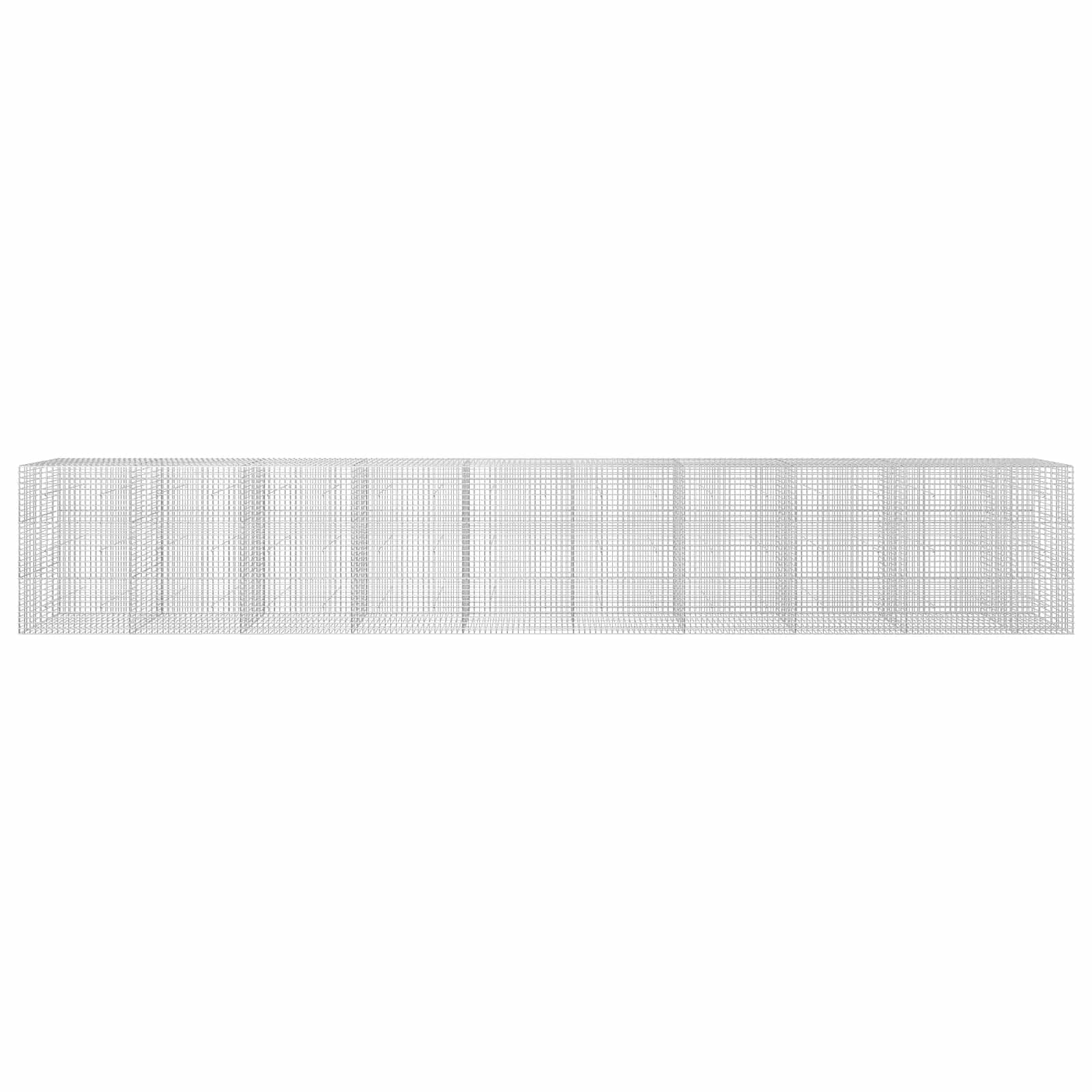 Gabion z žico 5 mm in mrežo 5x5 cm 950x30x150 cm
