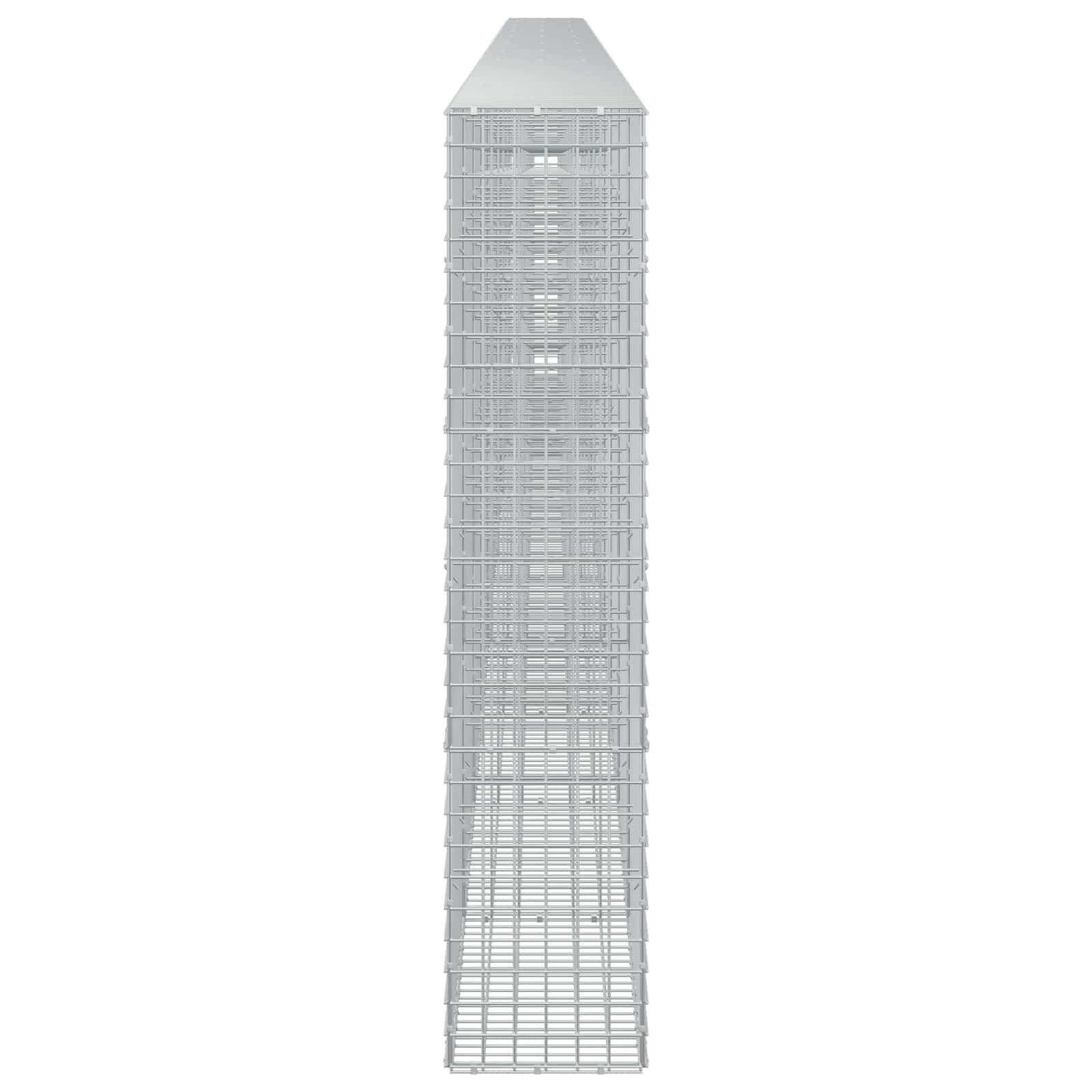 Gabion z žico 5 mm in mrežo 5x5 cm 950x30x150 cm