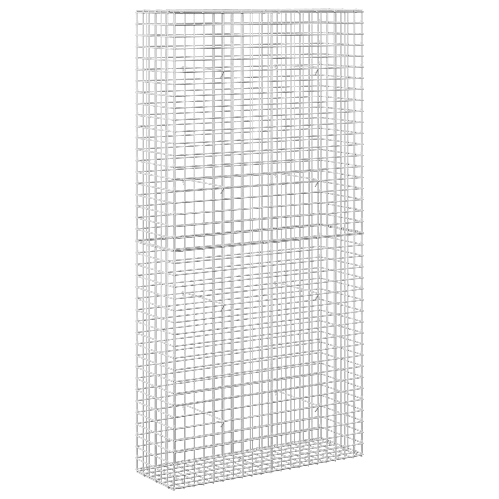Gabion z žico 5 mm in mrežo 5x5 cm 100x30x200 cm