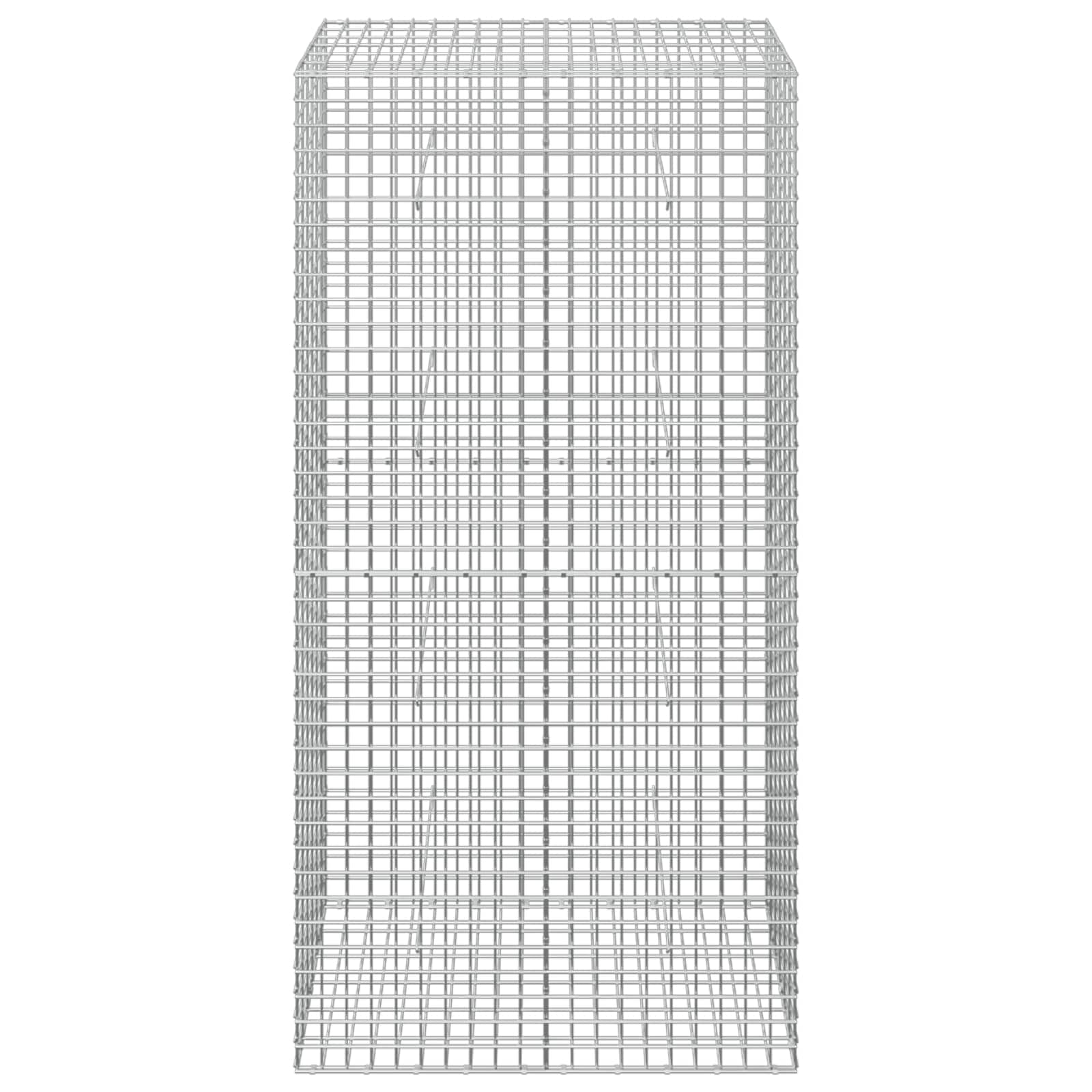 Gabion z žico 5 mm in mrežo 5x5 cm 100x30x200 cm