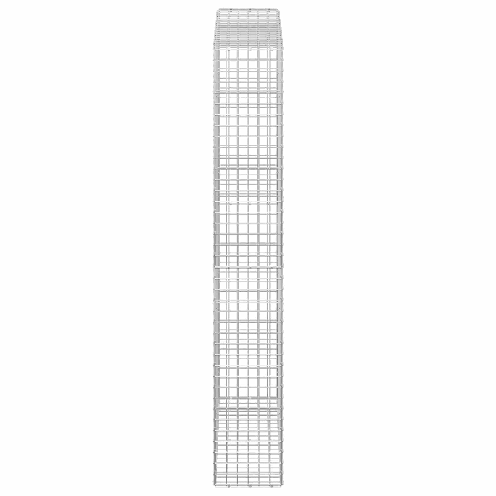 Gabion z žico 5 mm in mrežo 5x5 cm 100x30x200 cm