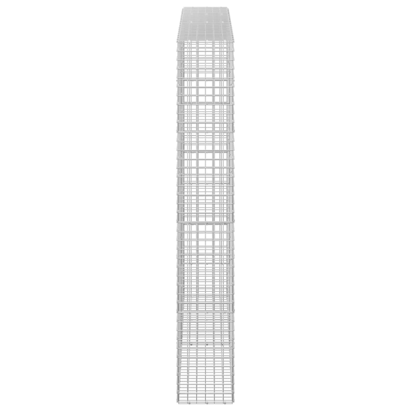 Gabion z žico 5 mm in mrežo 5x5 cm 200x30x200 cm