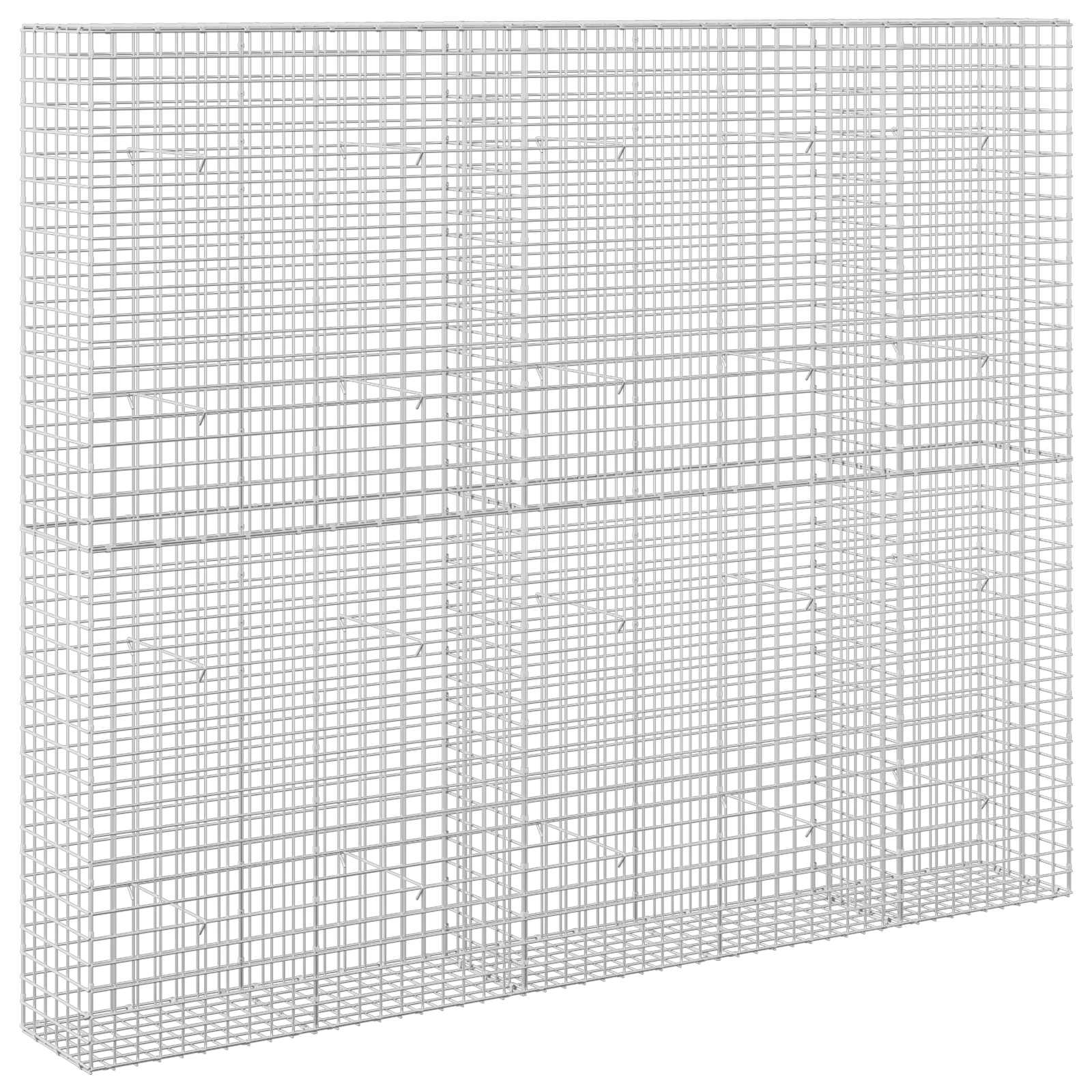Gabion z žico 5 mm in mrežo 5x5 cm 250x30x200 cm