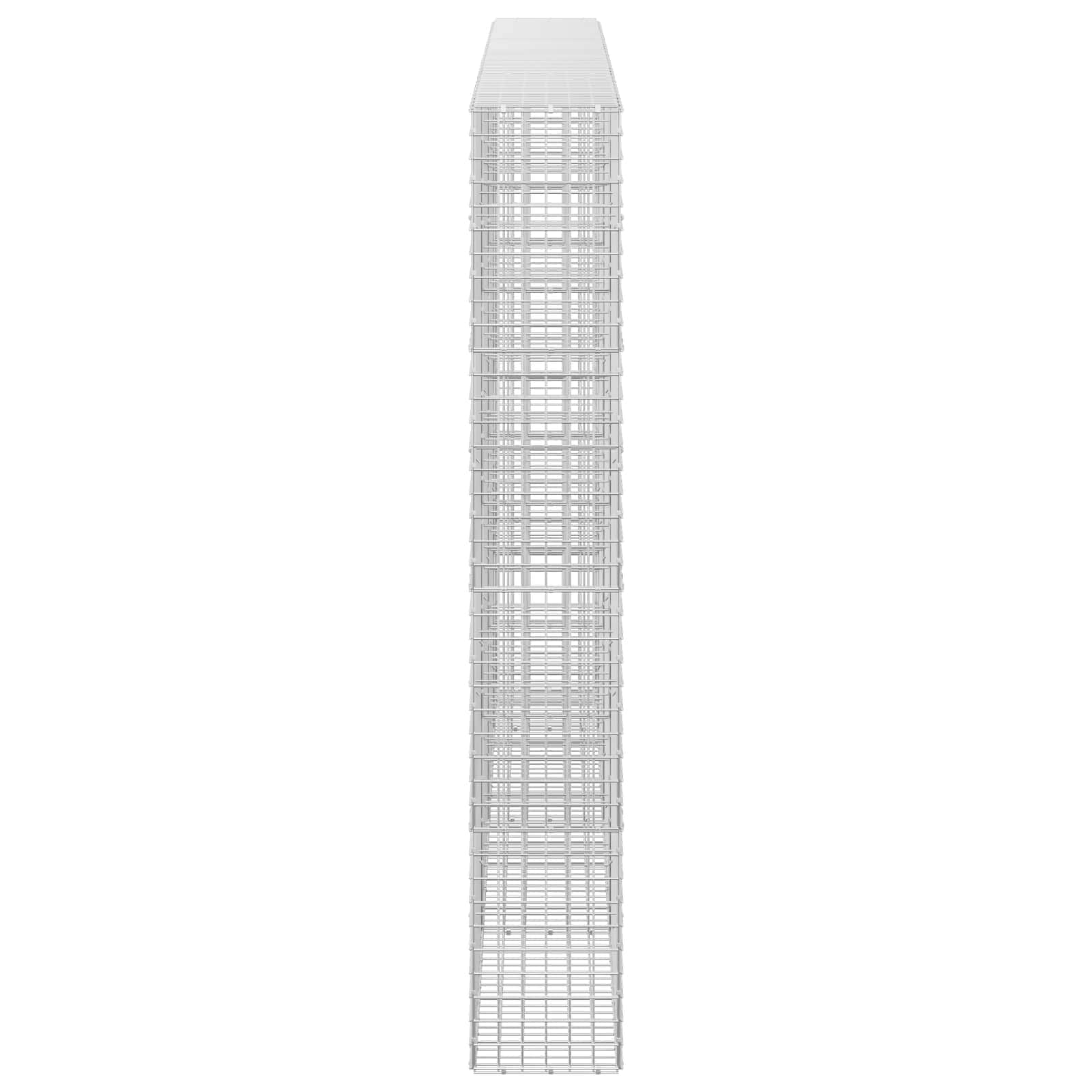 Gabion z žico 5 mm in mrežo 5x5 cm 350x30x200 cm
