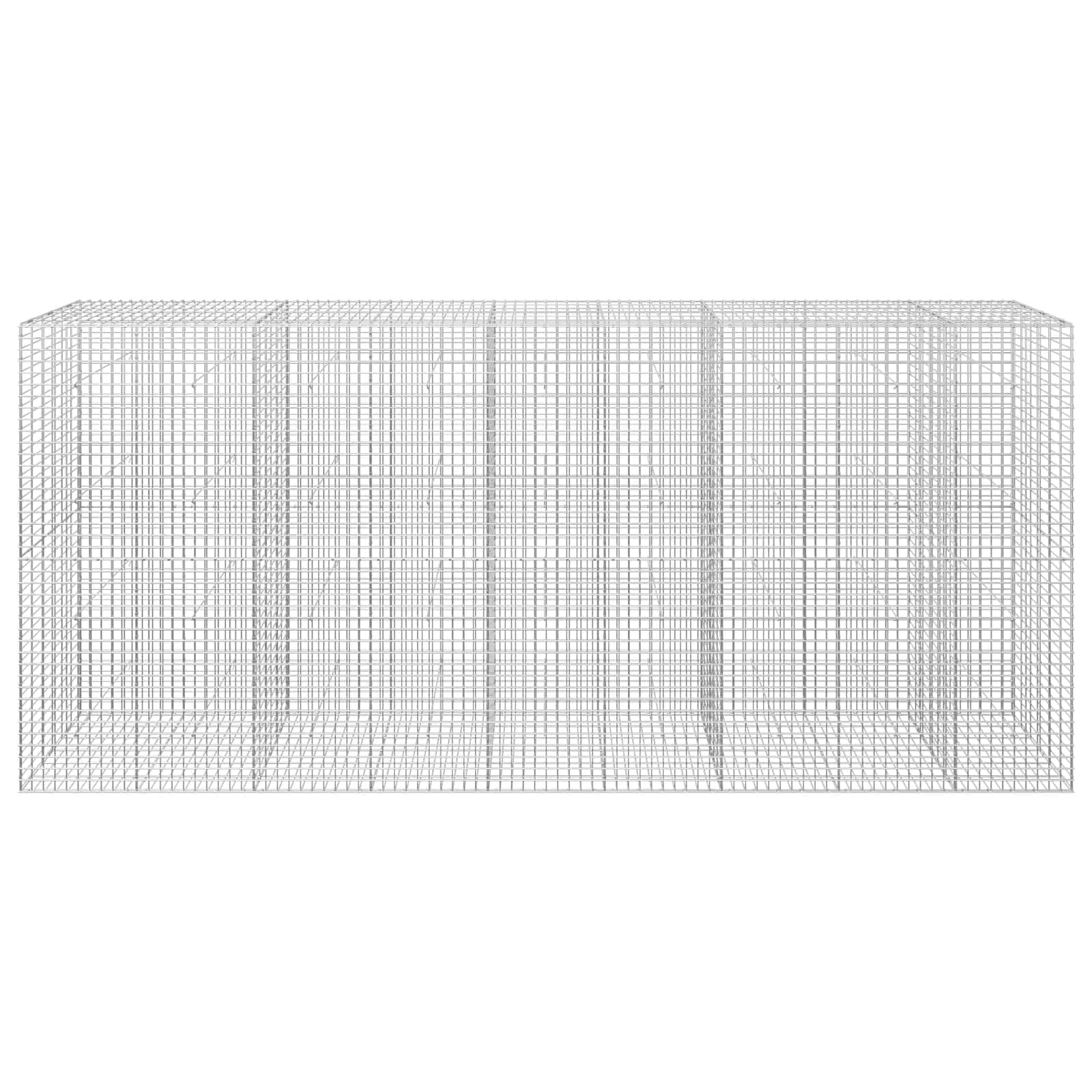 Gabion z žico 5 mm in mrežo 5x5 cm 450x30x200 cm