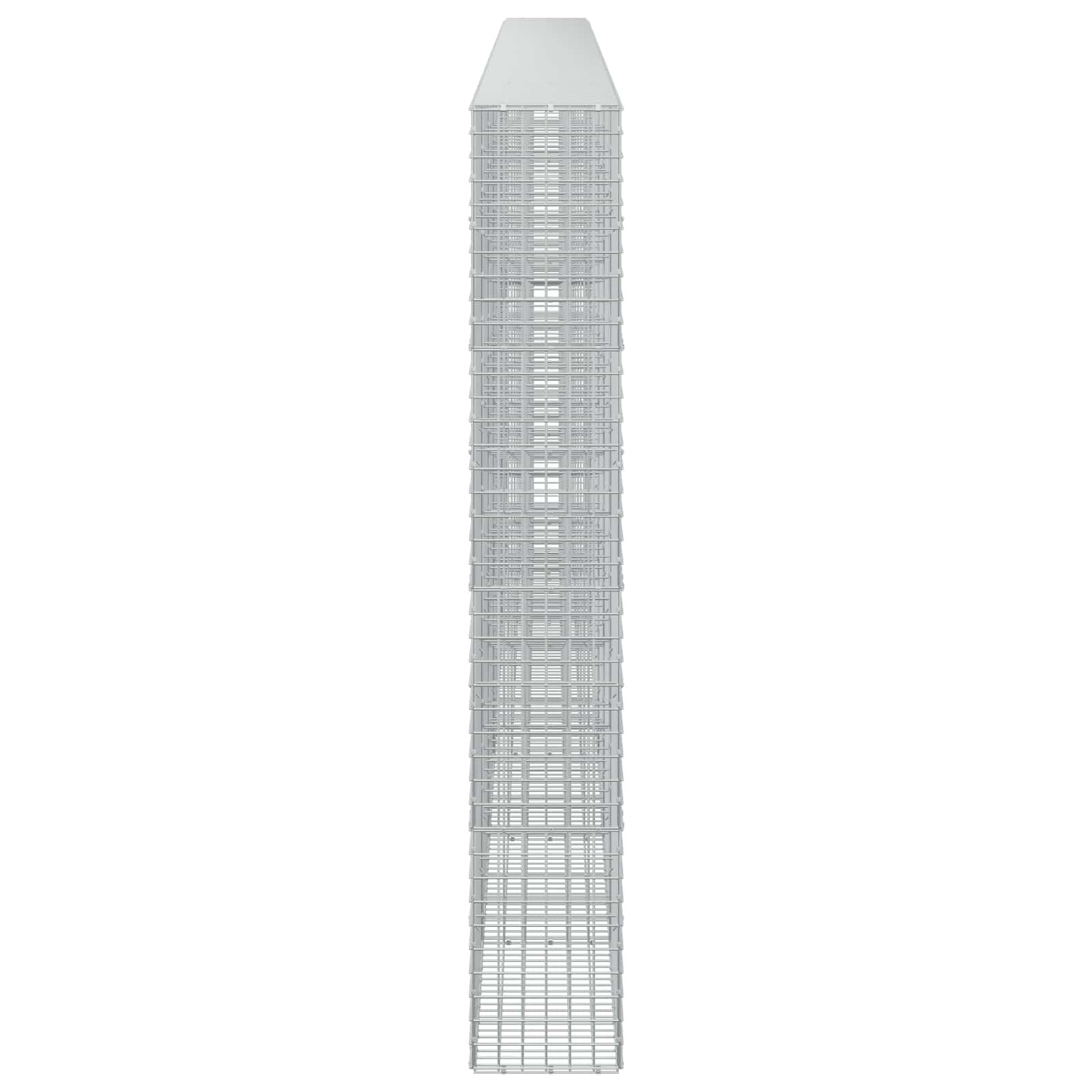 Gabion z žico 5 mm in mrežo 5x5 cm 650x30x200 cm