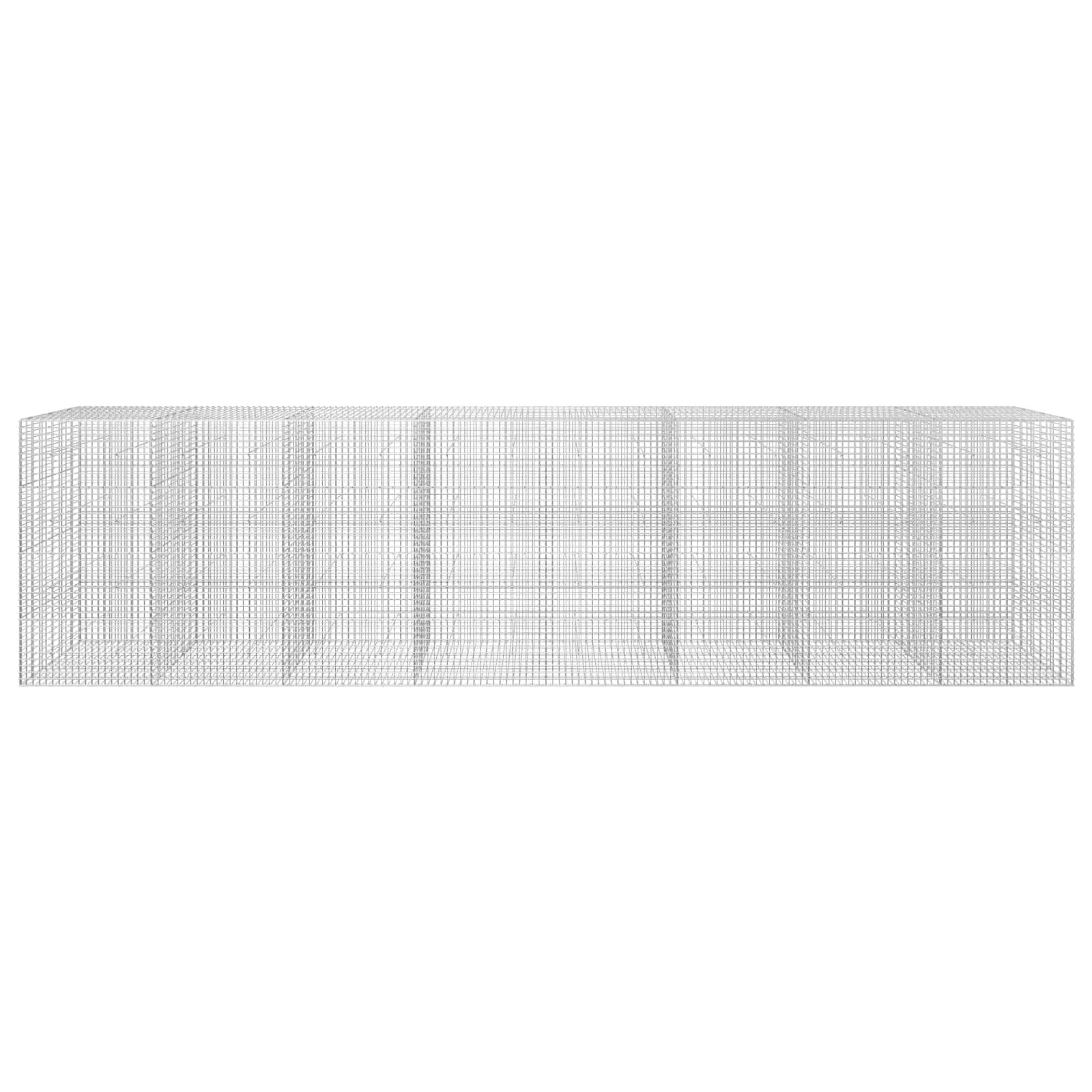 Gabion z žico 5 mm in mrežo 5x5 cm 800x30x200 cm