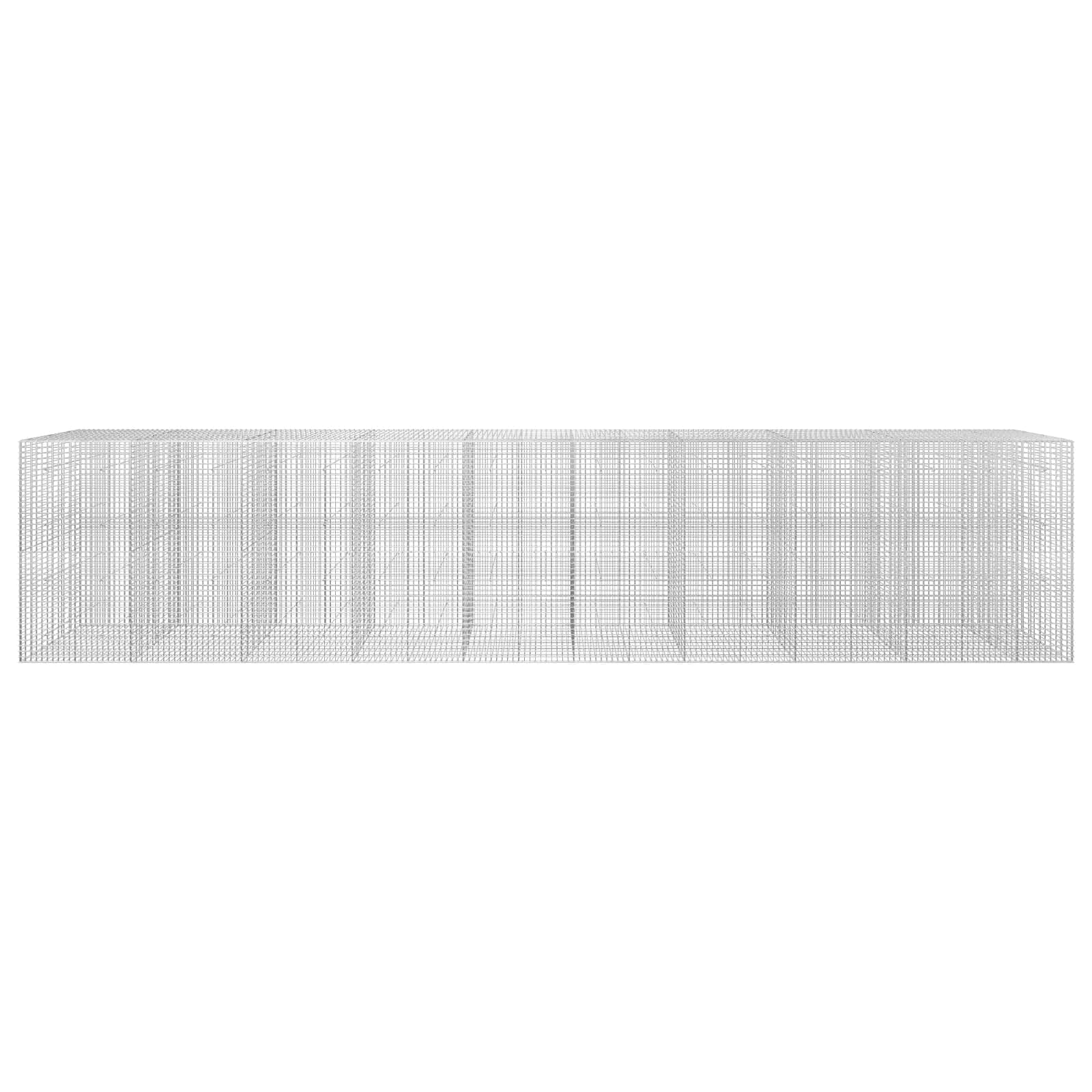 Gabion z žico 5 mm in mrežo 5x5 cm 950x30x200 cm