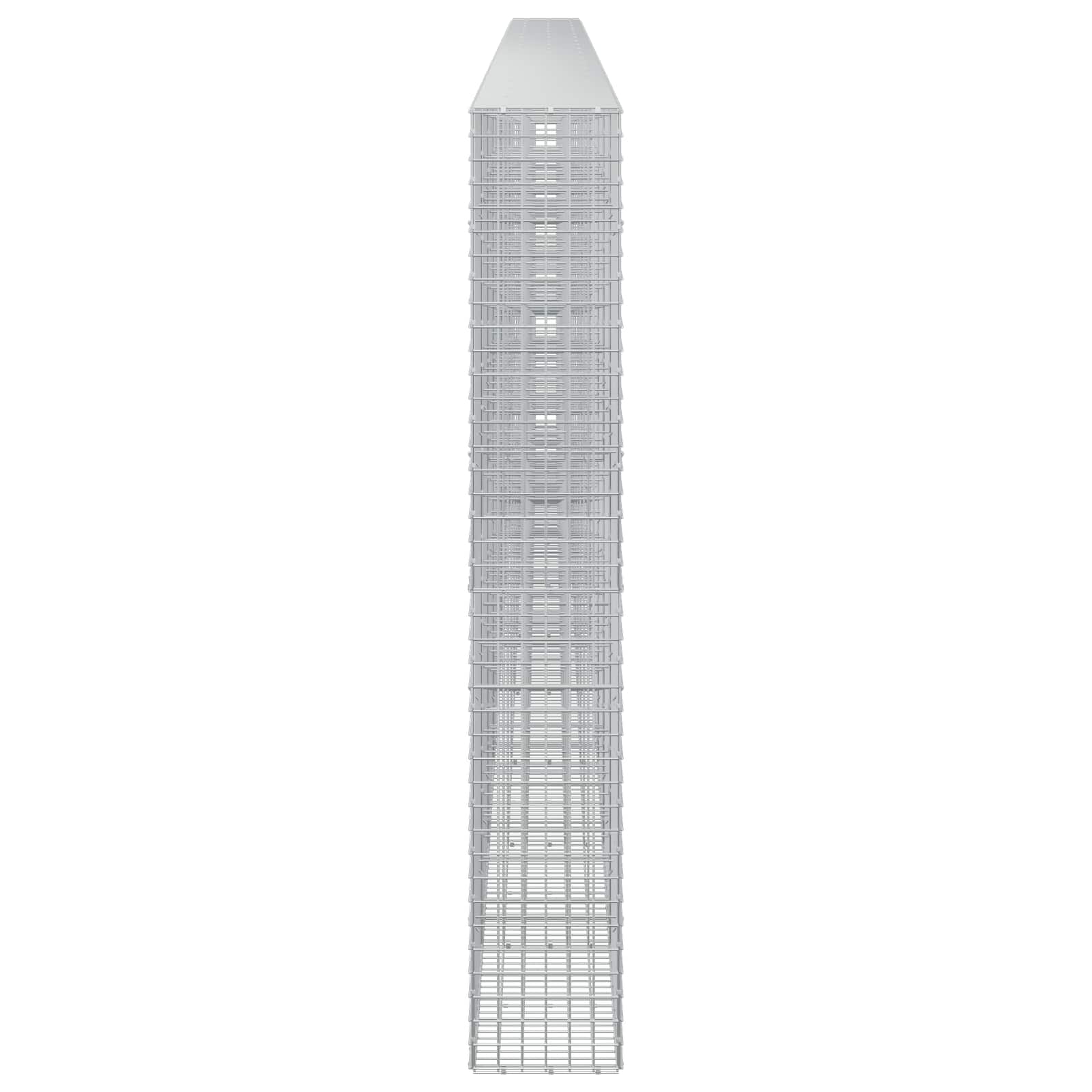 Gabion z žico 5 mm in mrežo 5x5 cm 950x30x200 cm