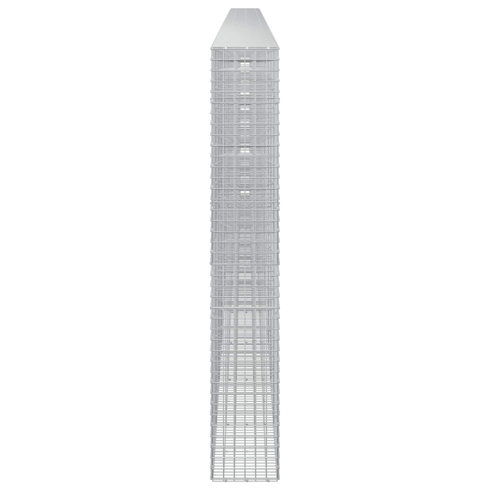 Gabion z žico 5 mm in mrežo 5x5 cm 1050x30x200 cm