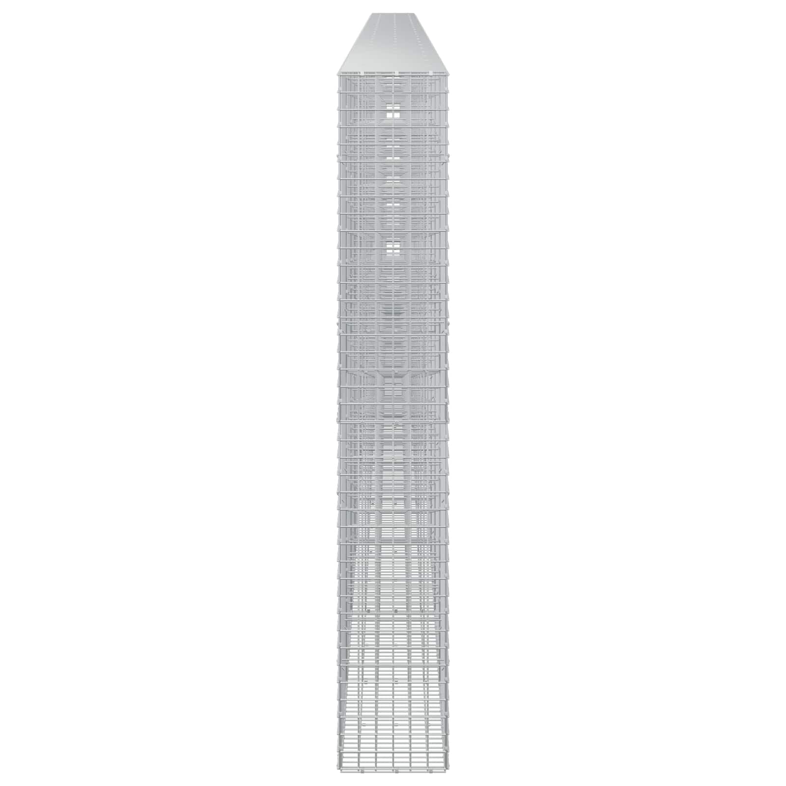 Gabion z žico 5 mm in mrežo 5x5 cm 1200x30x200 cm
