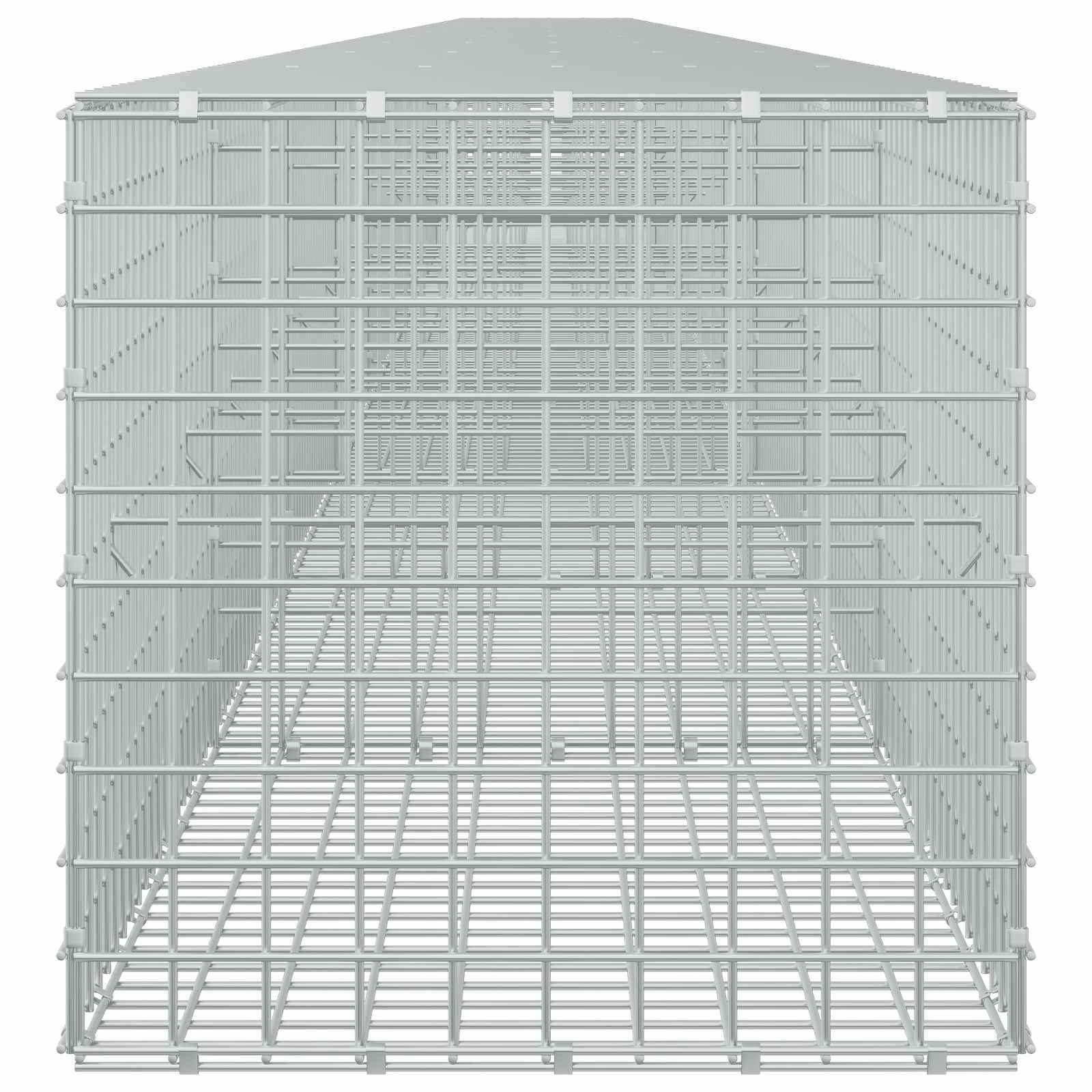 Gabion z žico 5 mm in mrežo 5x5 cm 1100x50x50 cm