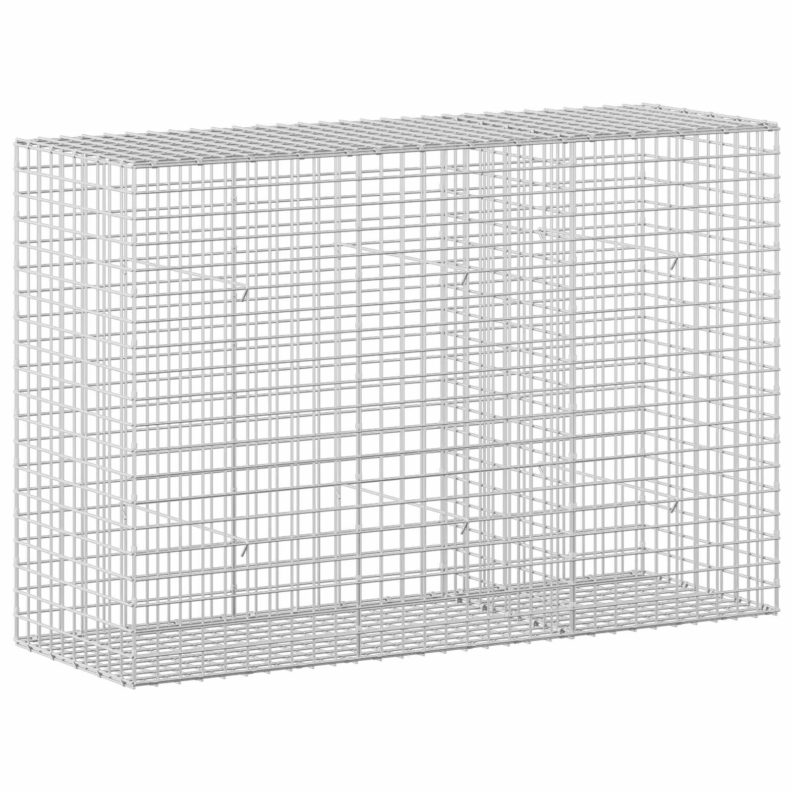 Gabion z žico 5 mm in mrežo 5x5 cm 150x50x100 cm