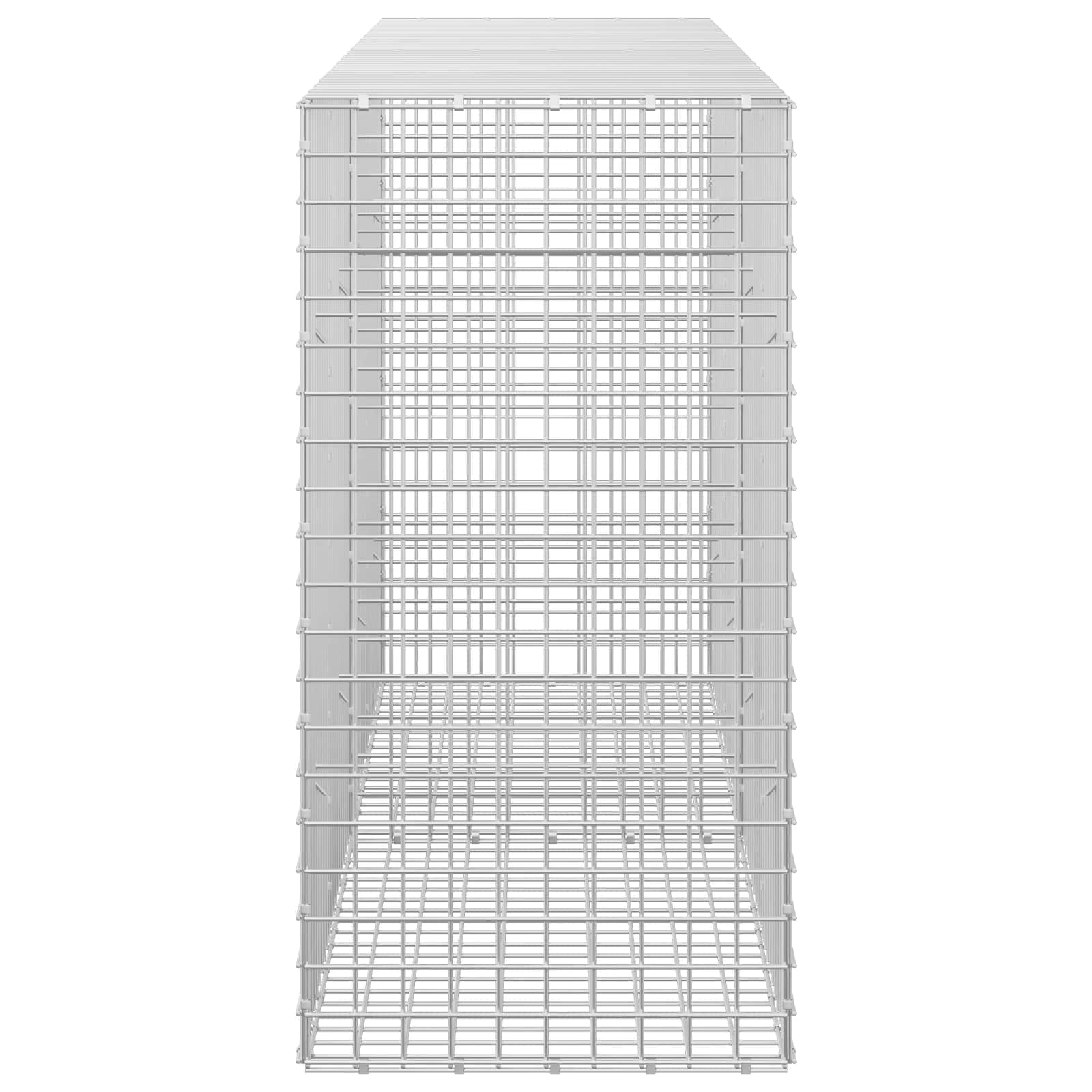 Gabion z žico 5 mm in mrežo 5x5 cm 200x50x100 cm