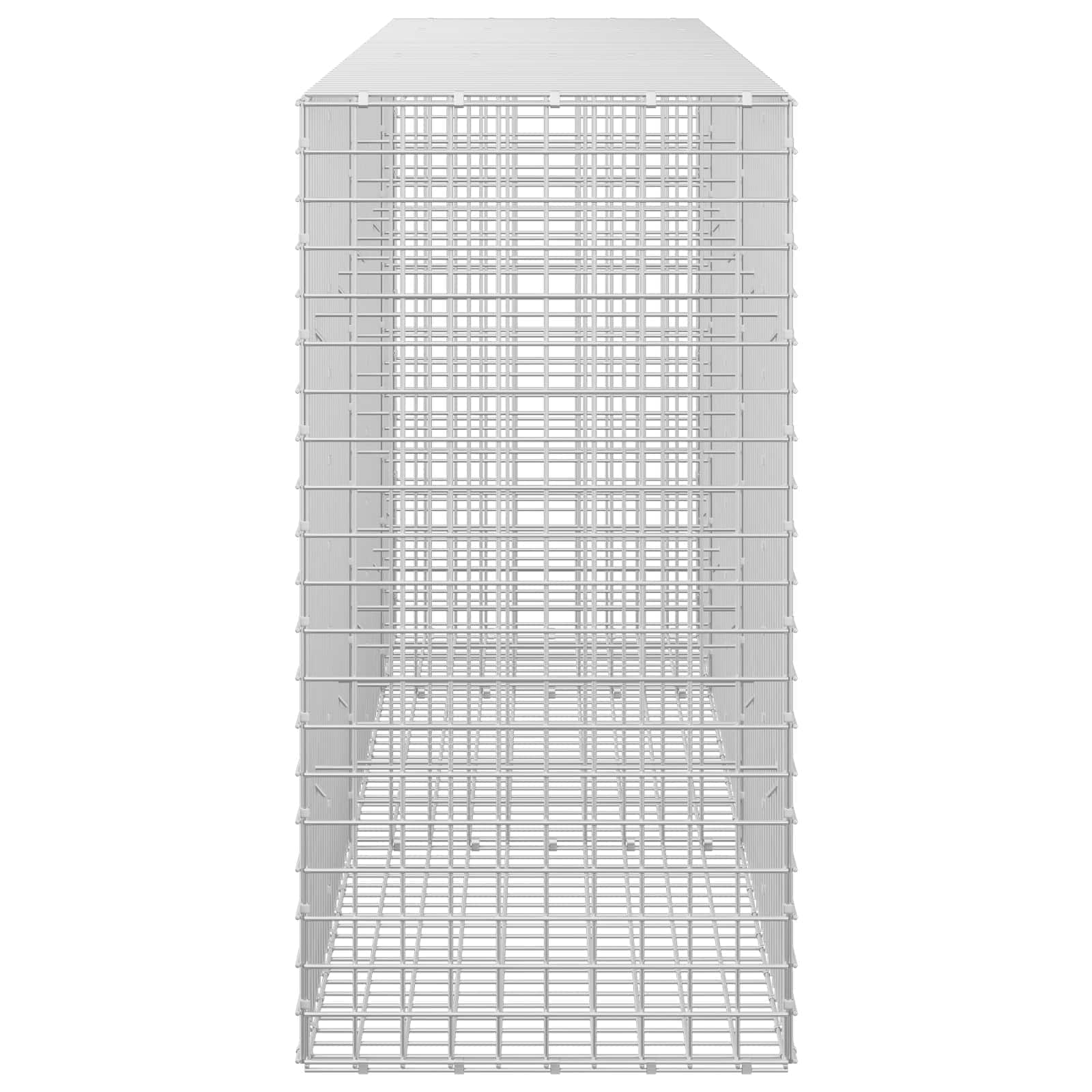 Gabion z žico 5 mm in mrežo 5x5 cm 250x50x100 cm