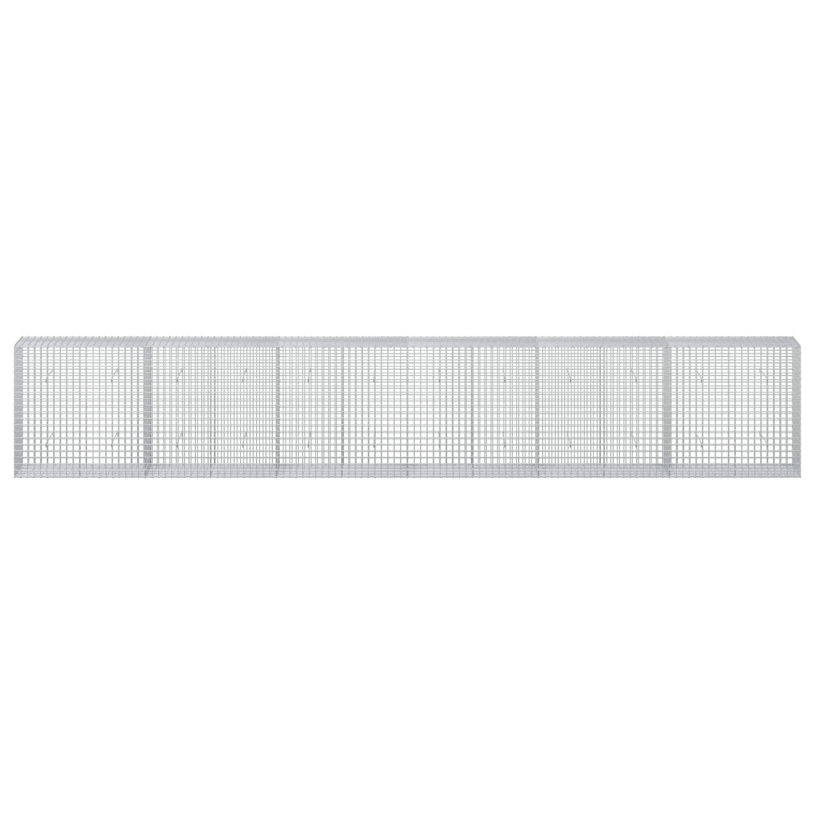 Gabion z žico 5 mm in mrežo 5x5 cm 600x50x100 cm