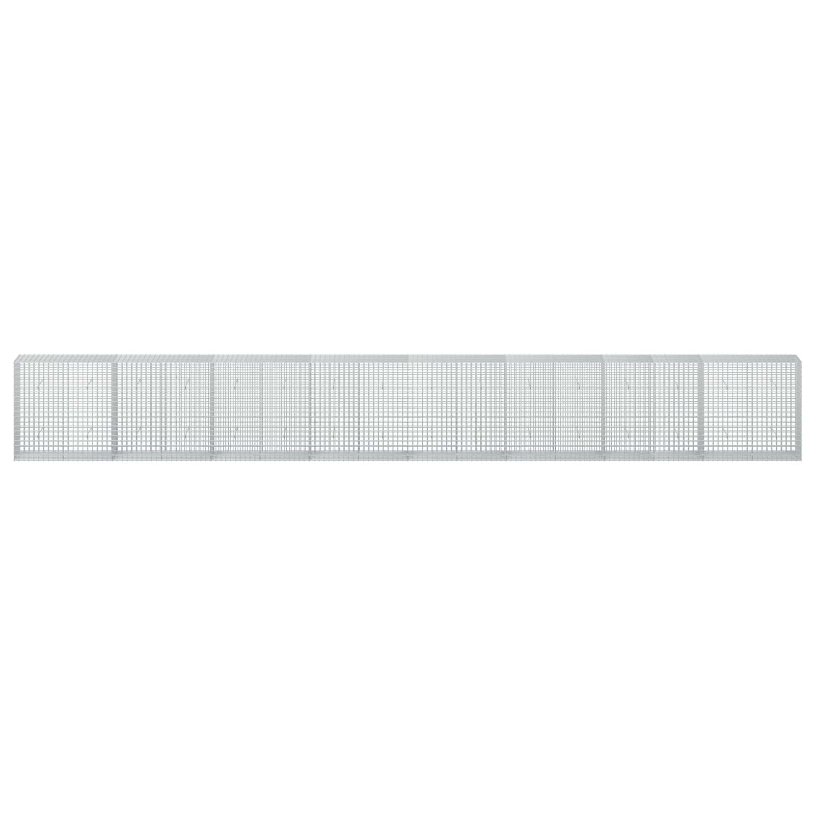 Gabion z žico 5 mm in mrežo 5x5 cm 800x50x100 cm