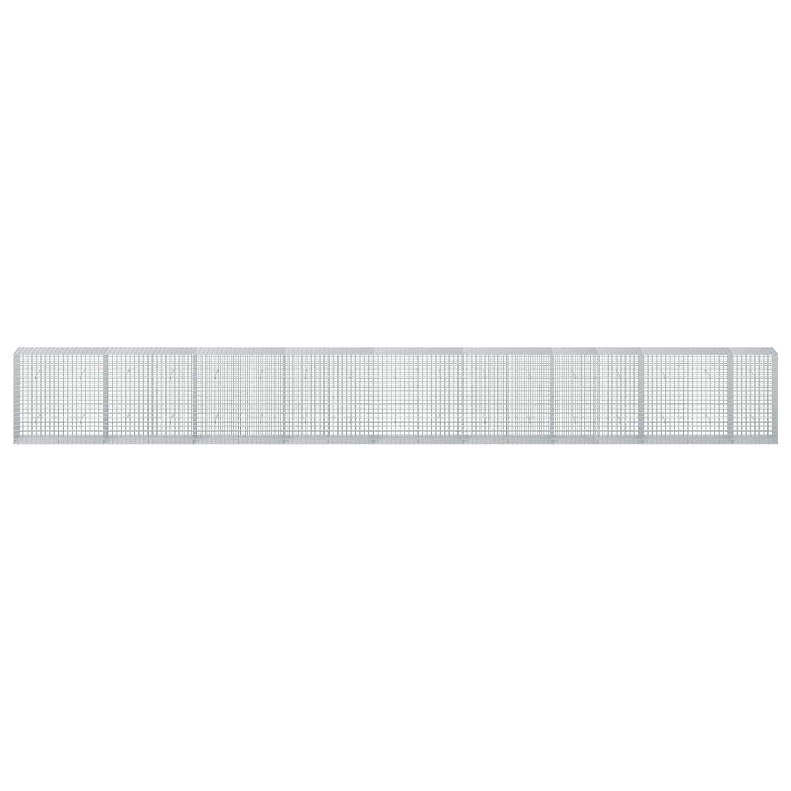 Gabion z žico 5 mm in mrežo 5x5 cm 850x50x100 cm