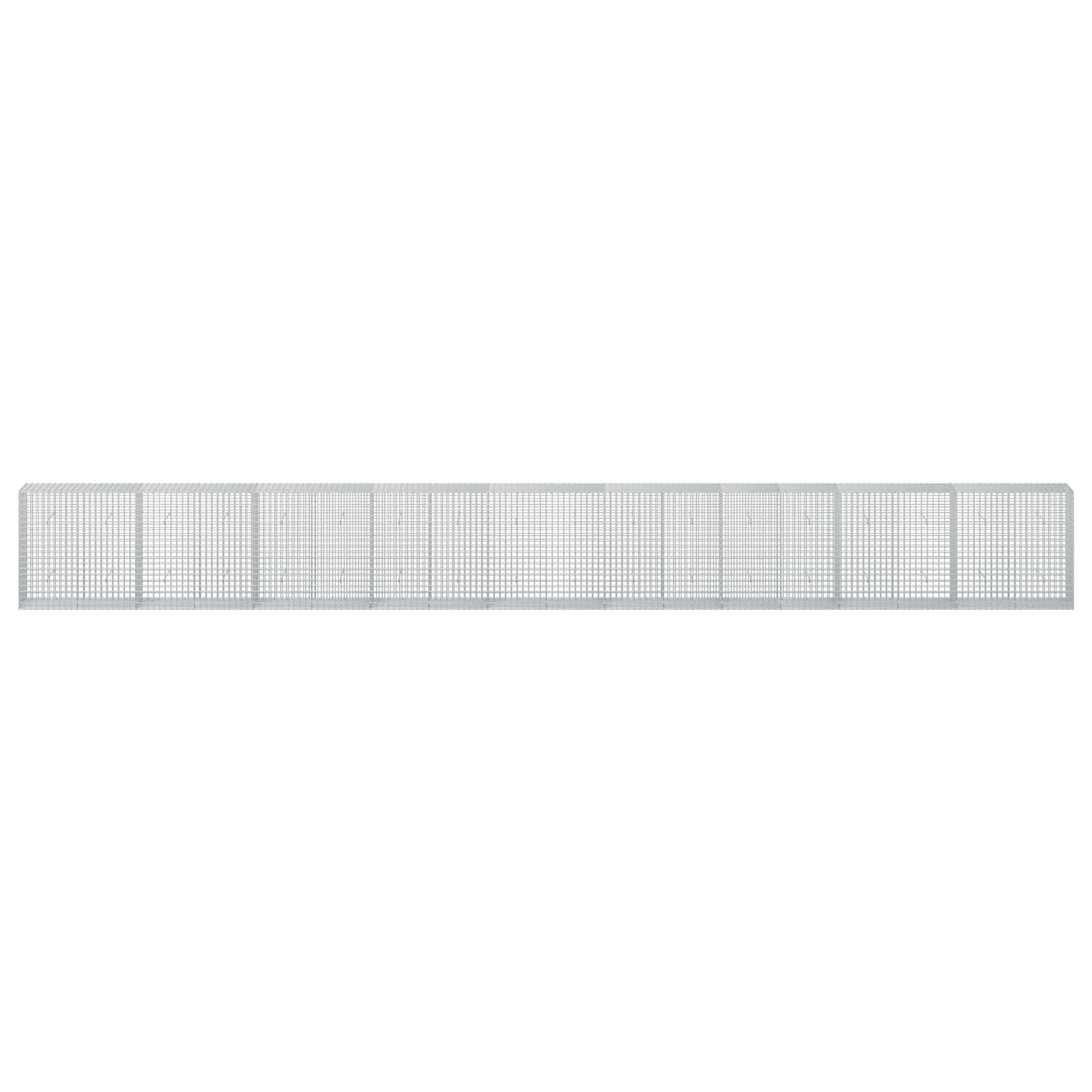 Gabion z žico 5 mm in mrežo 5x5 cm 900x50x100 cm