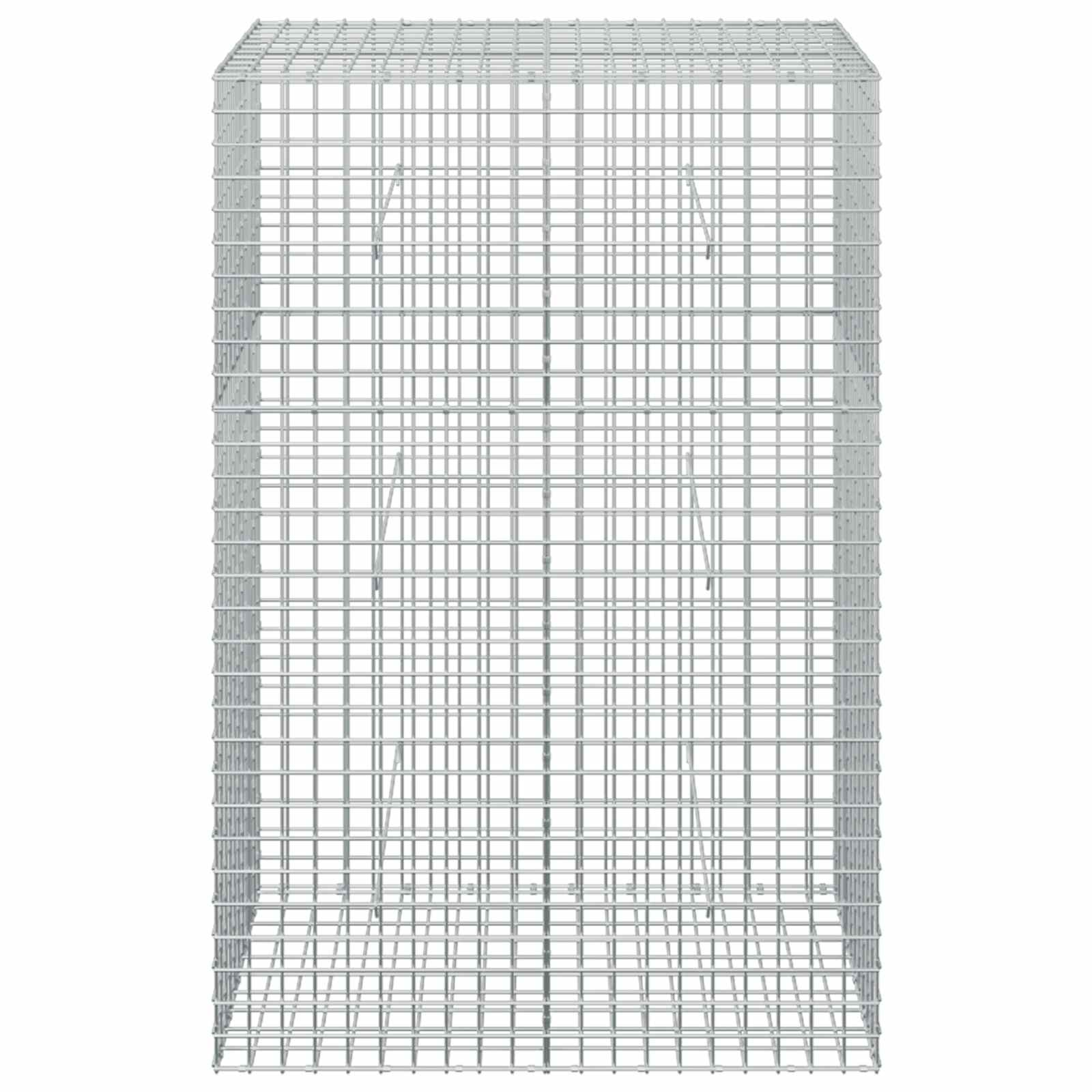 Gabion z žico 5 mm in mrežo 5x5 cm 100x50x150 cm