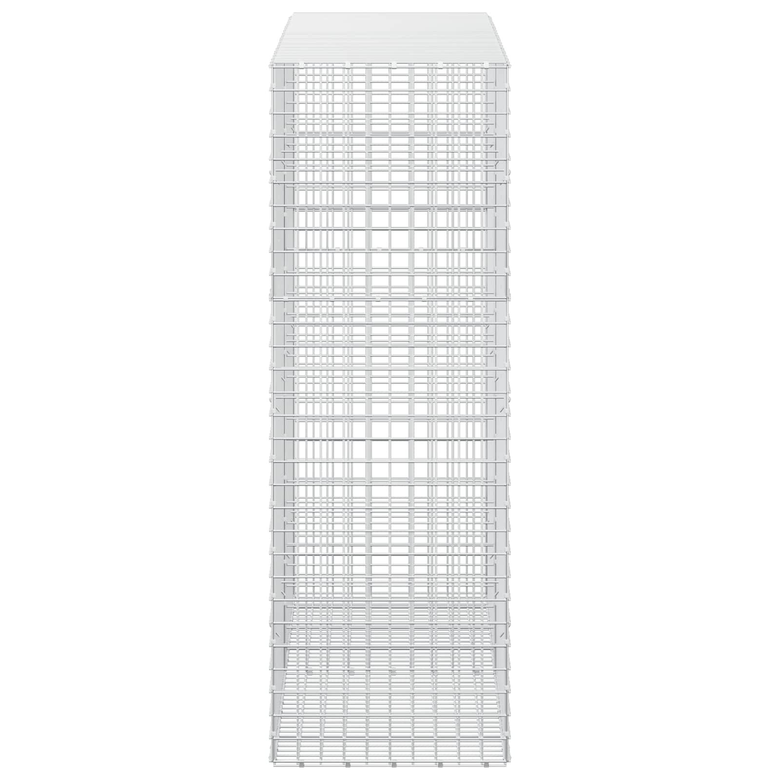Gabion z žico 5 mm in mrežo 5x5 cm 200x50x150 cm