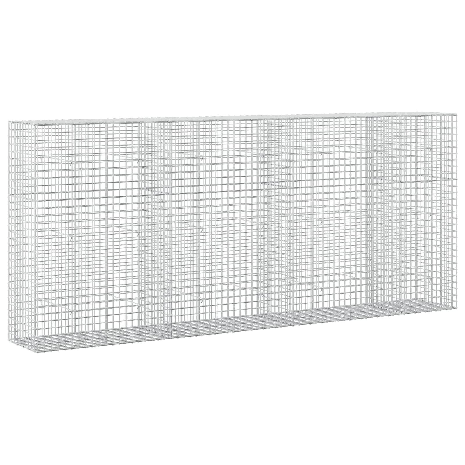 Gabion z žico 5 mm in mrežo 5x5 cm 350x50x150 cm