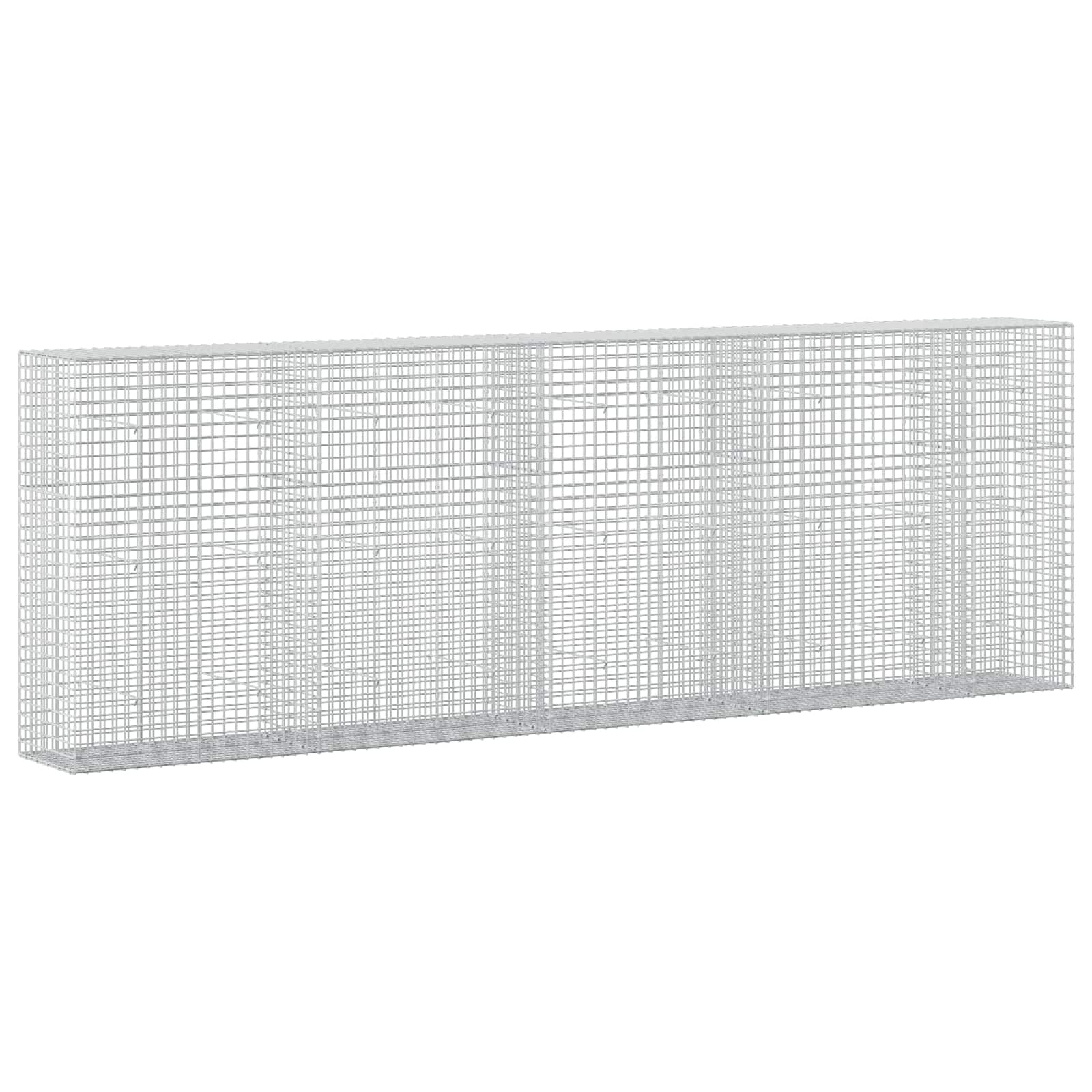 Gabion z žico 5 mm in mrežo 5x5 cm 450x50x150 cm