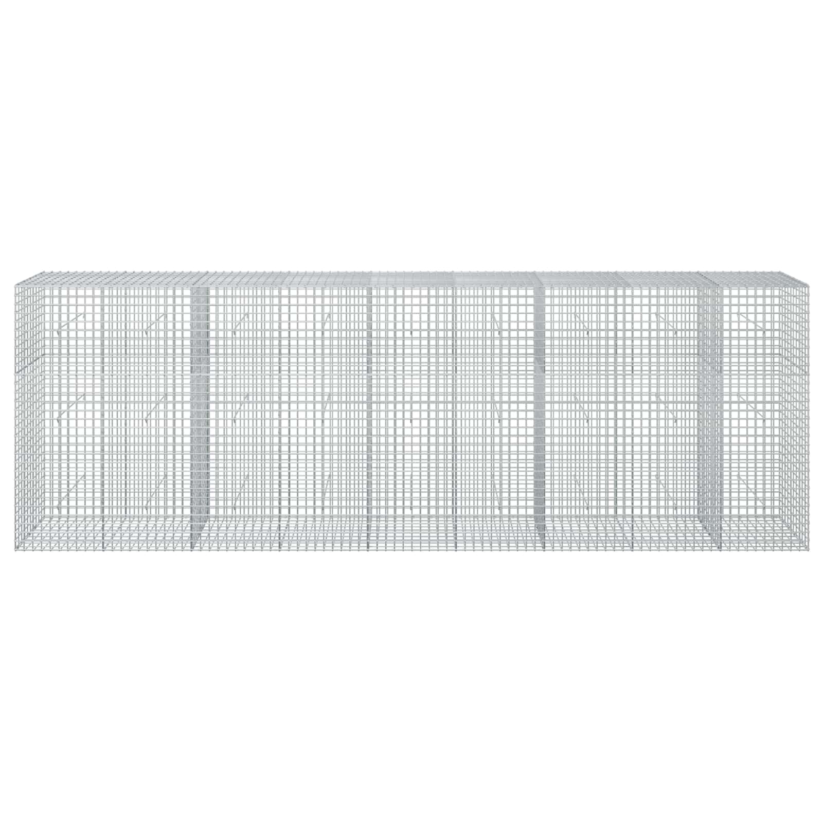 Gabion z žico 5 mm in mrežo 5x5 cm 450x50x150 cm