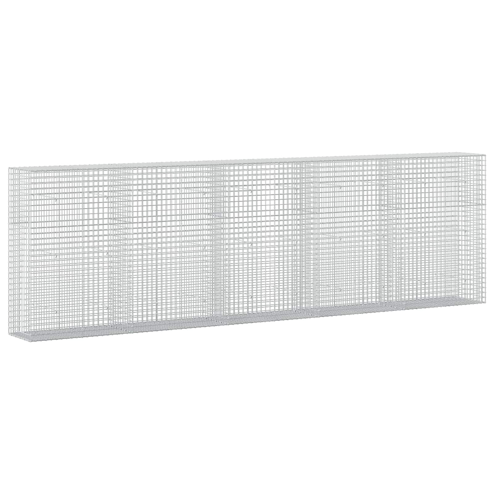 Gabion z žico 5 mm in mrežo 5x5 cm 500x50x150 cm