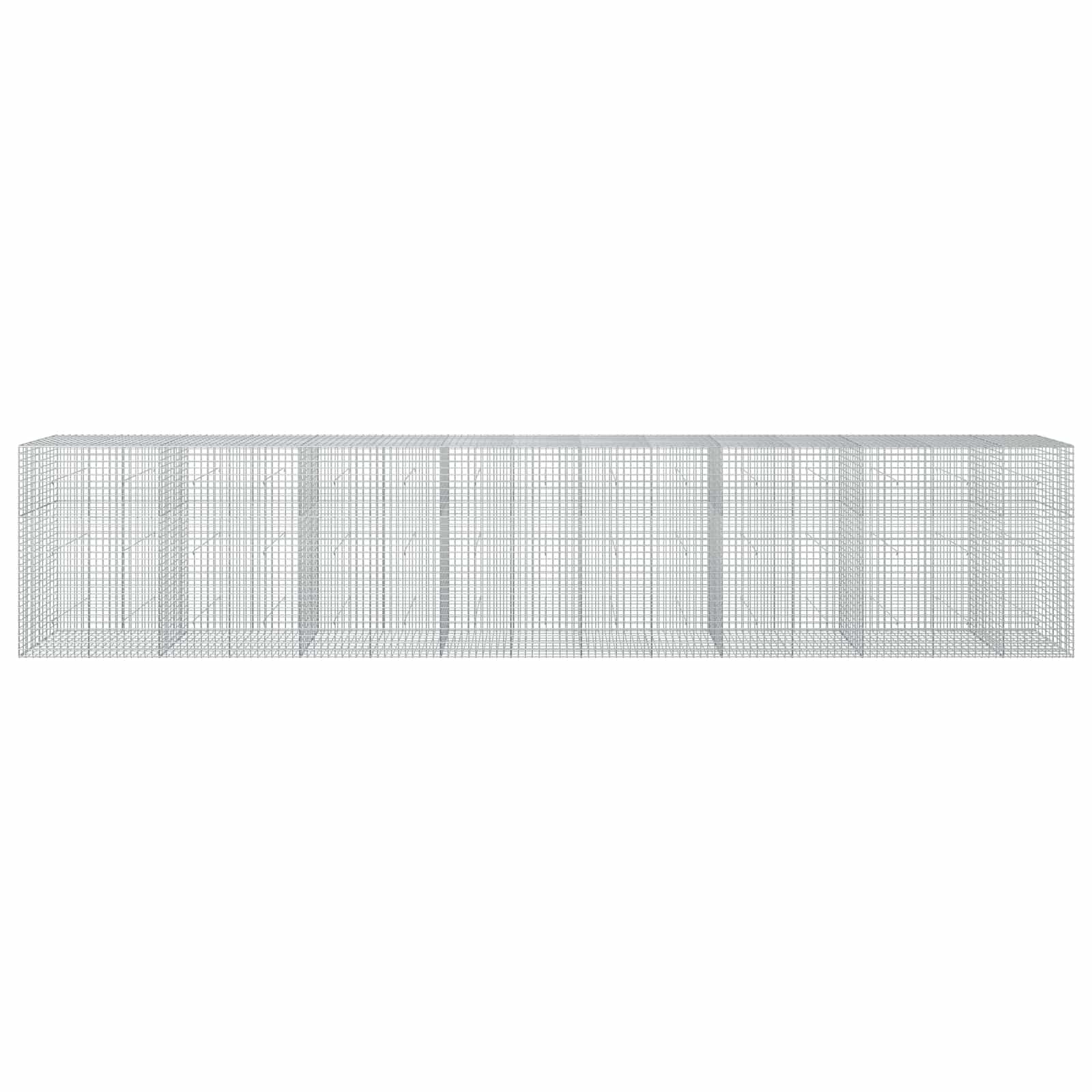 Gabion z žico 5 mm in mrežo 5x5 cm 750x50x150 cm