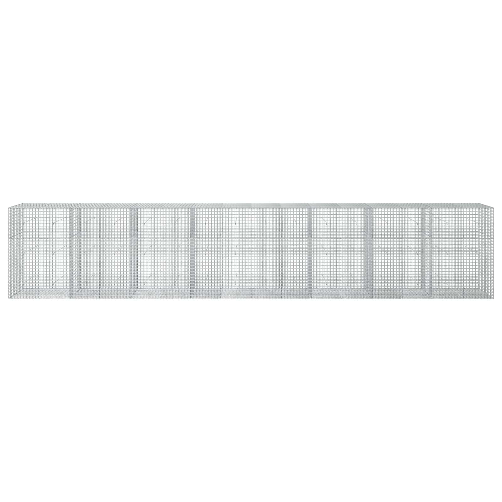 Gabion z žico 5 mm in mrežo 5x5 cm 800x50x150 cm