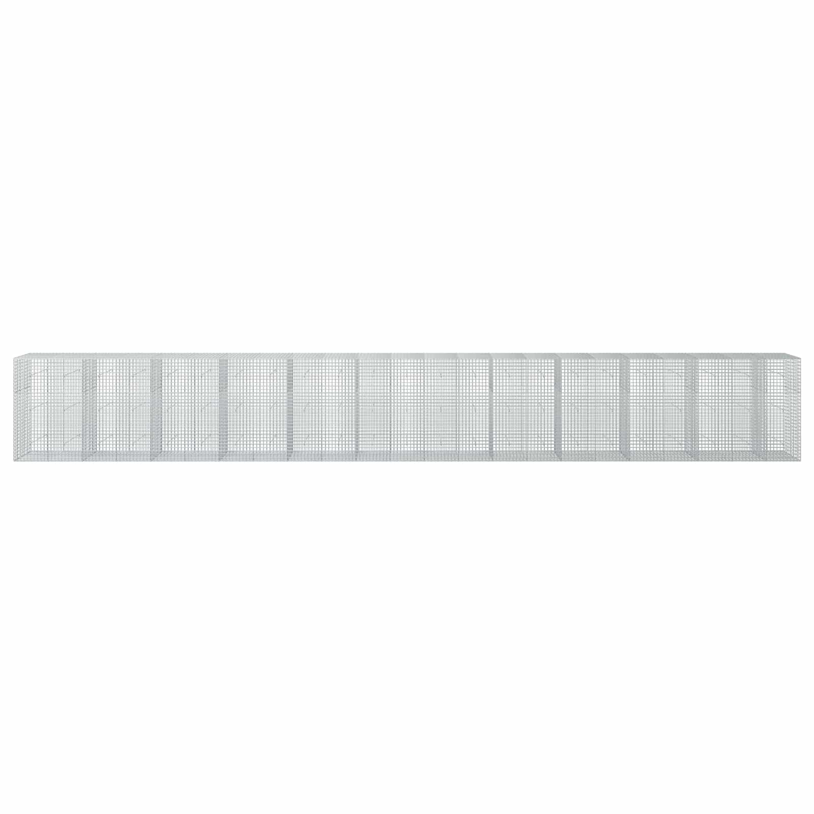 Gabion z žico 5 mm in mrežo 5x5 cm 1150x50x150 cm