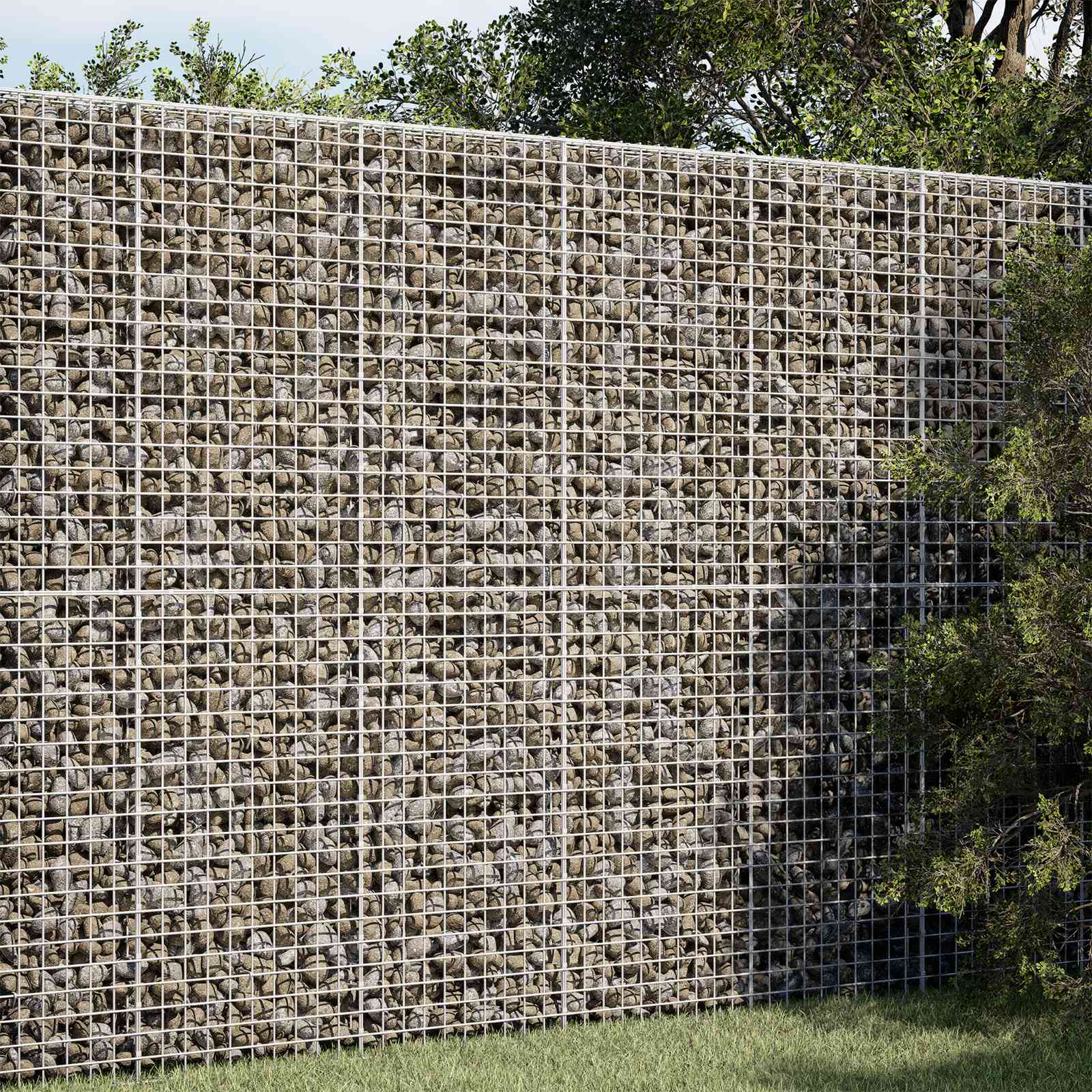 VidaXL Gabions ar 5 mm vadu