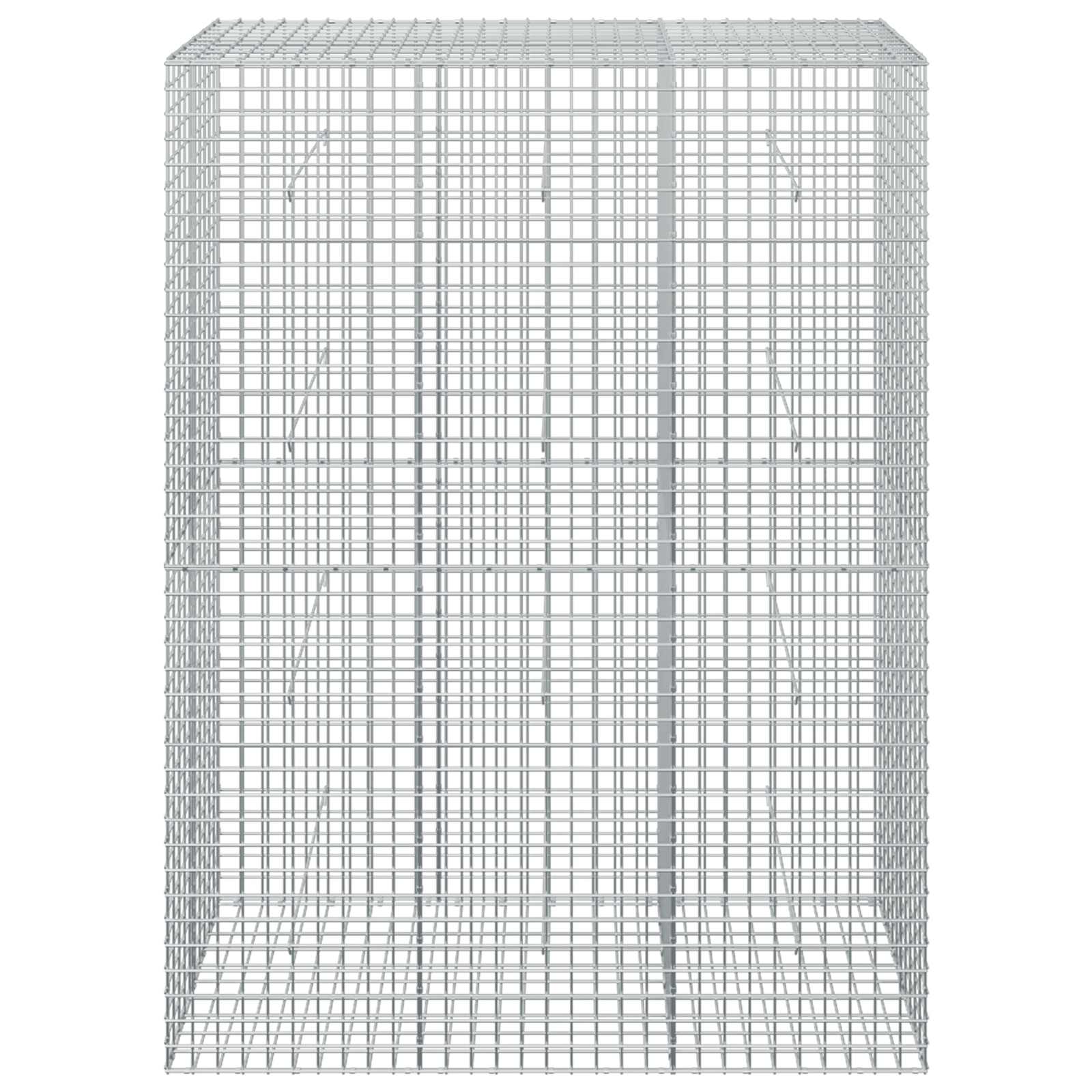 Gabion z žico 5 mm in mrežo 5x5 cm 150x50x200 cm