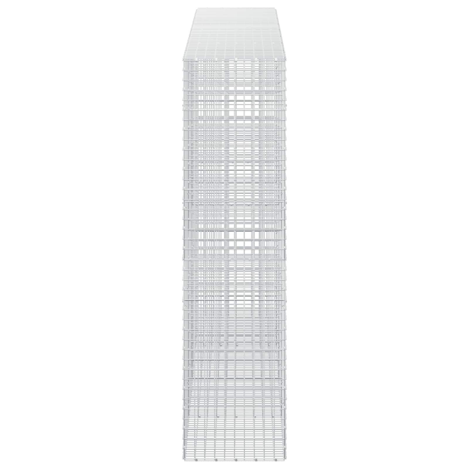 Gabion z žico 5 mm in mrežo 5x5 cm 400x50x200 cm