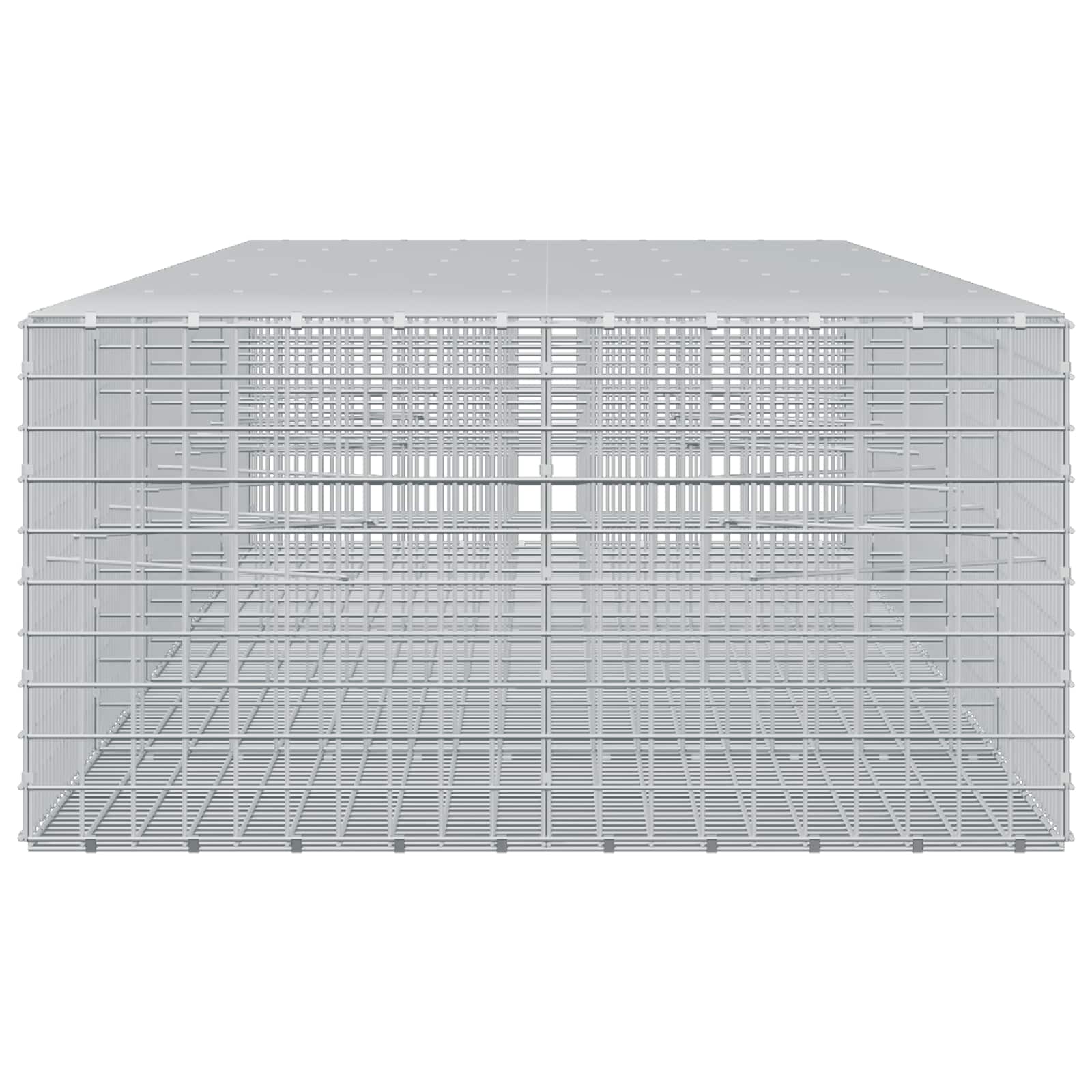 Gabion z žico 5 mm in mrežo 5x5 cm 500x100x50 cm