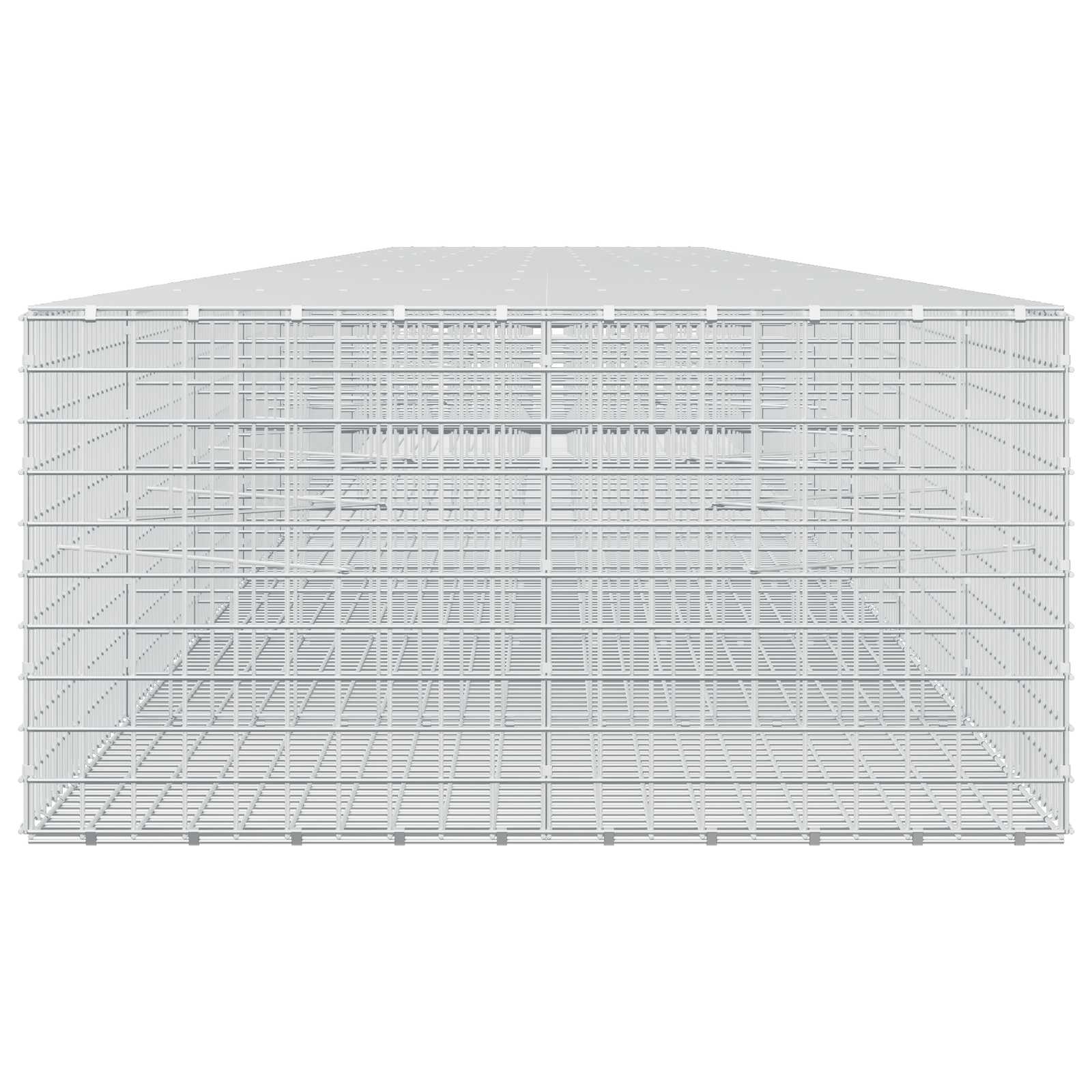Gabion z žico 5 mm in mrežo 5x5 cm 1000x100x50 cm