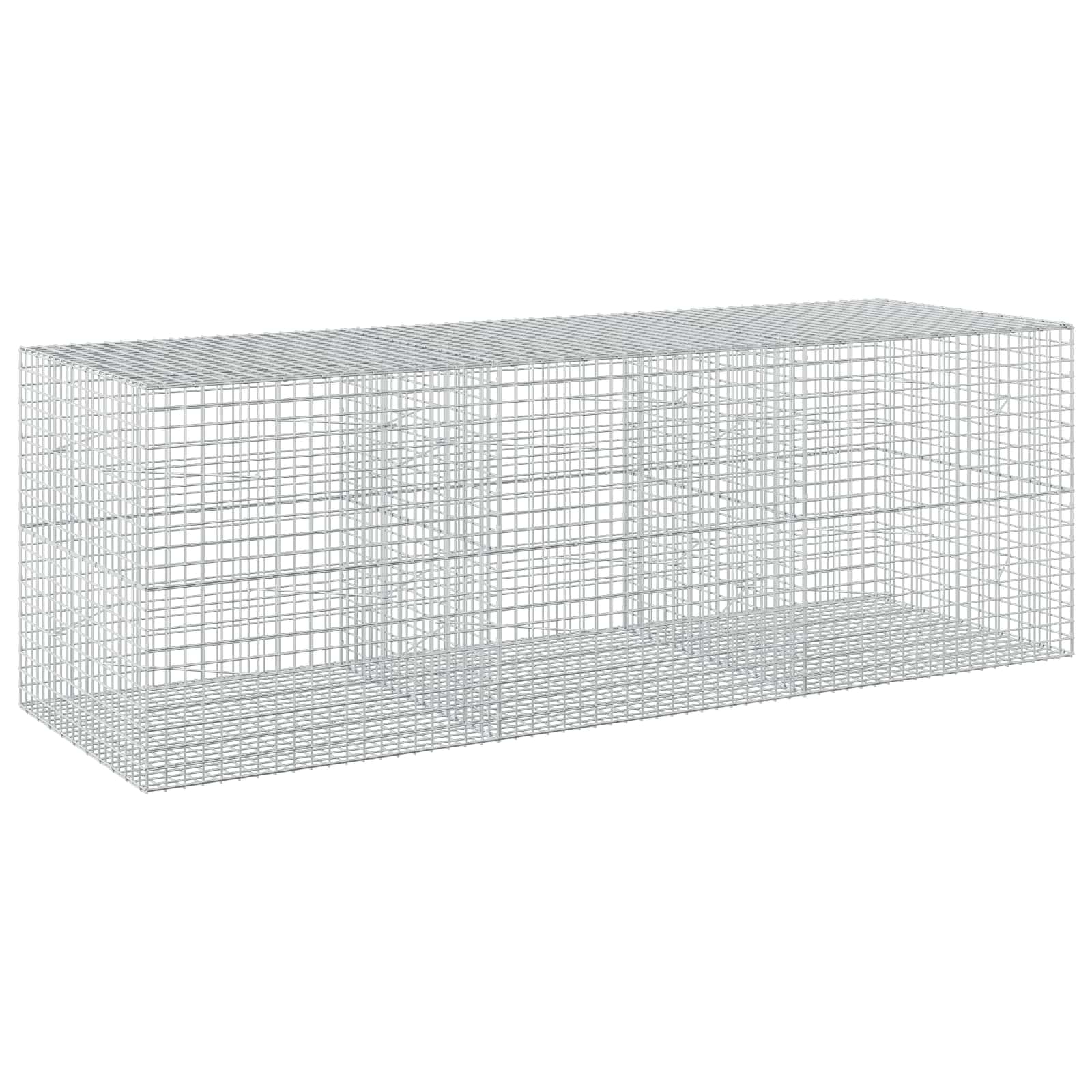 Gabion z žico 5 mm in mrežo 5x5 cm 300x100x100 cm