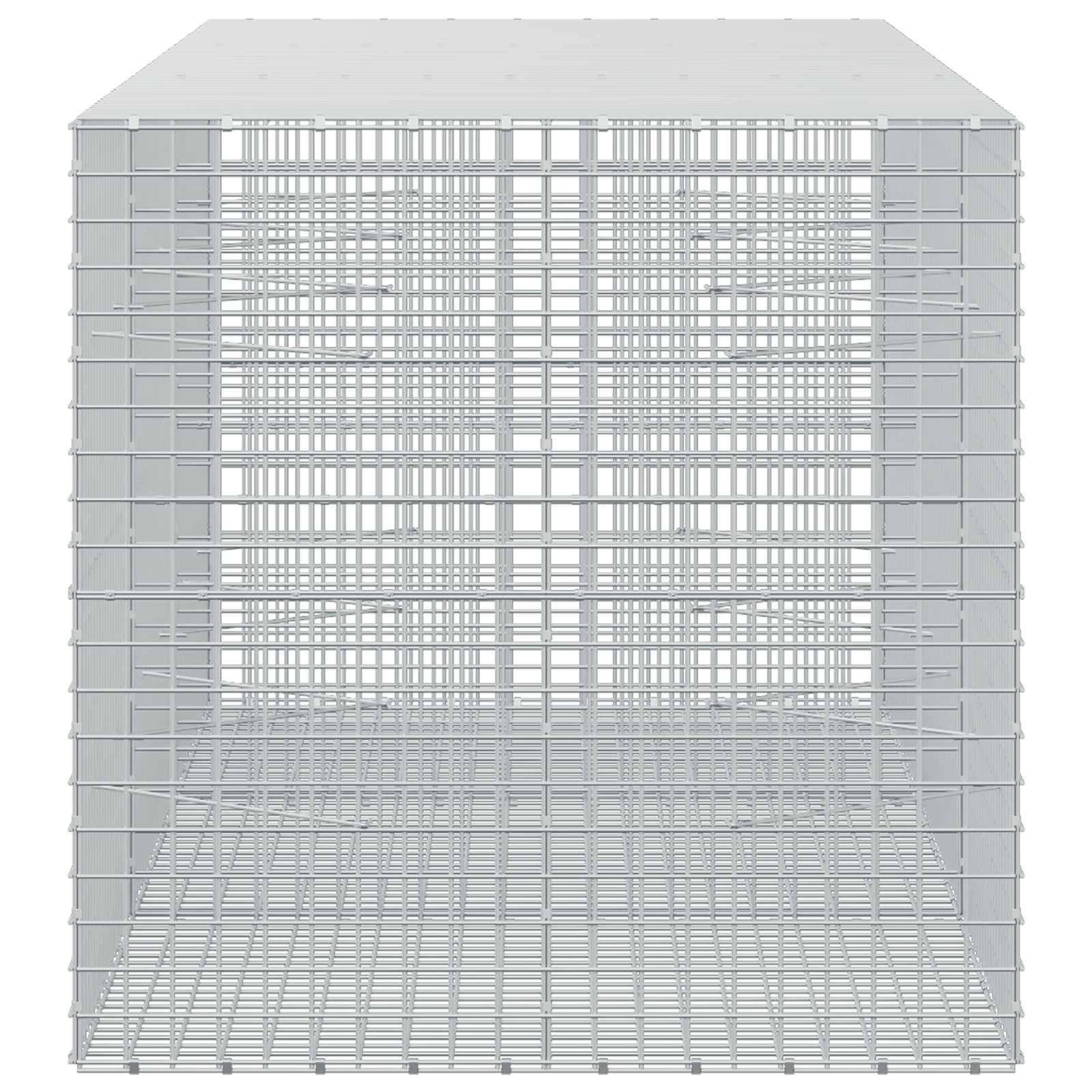 Gabion z žico 5 mm in mrežo 5x5 cm 300x100x100 cm