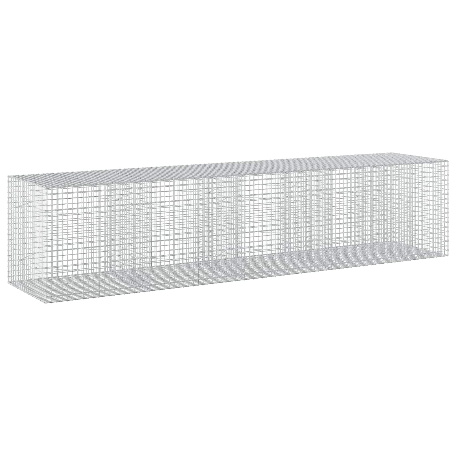 Gabion z žico 5 mm in mrežo 5x5 cm 450x100x100 cm