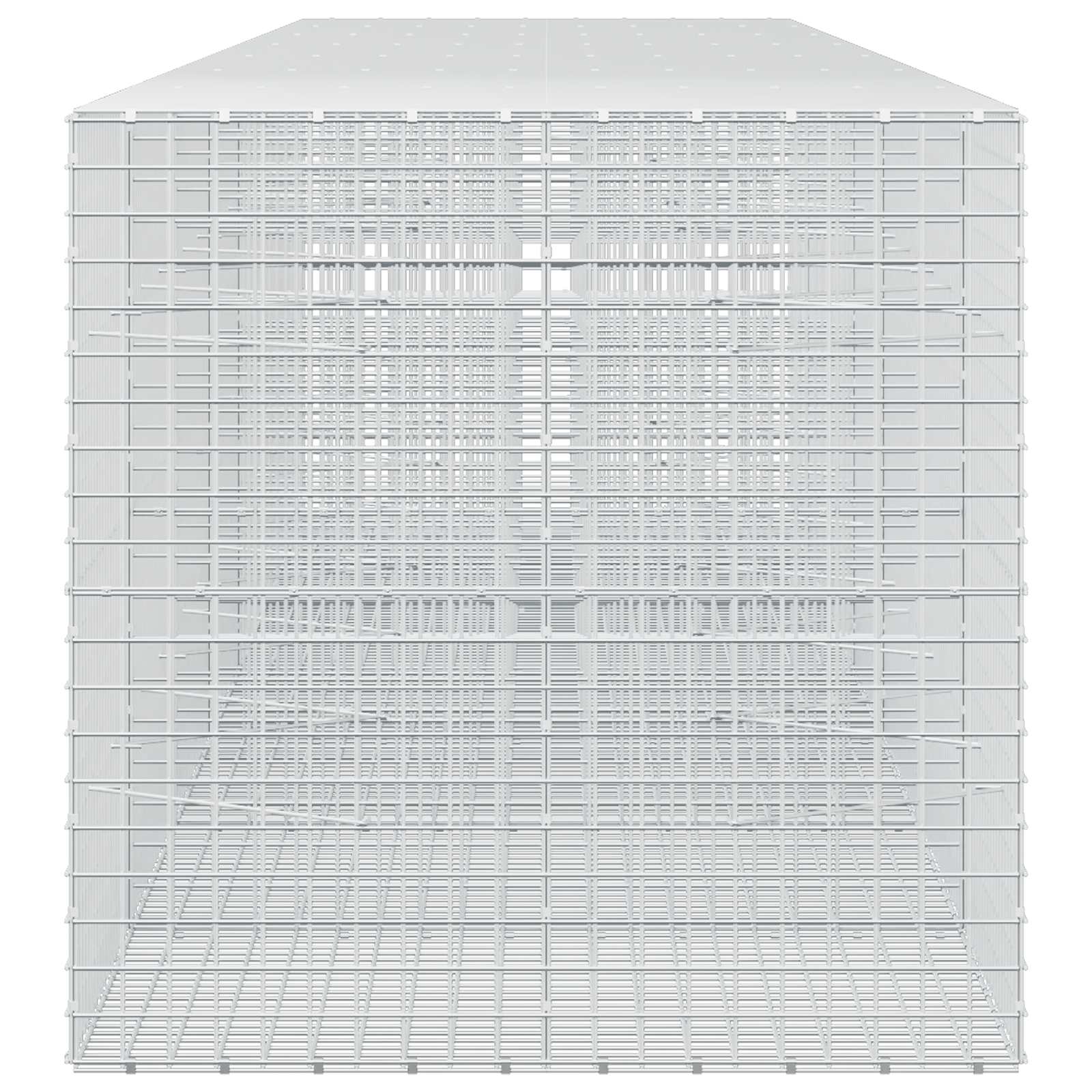 Gabion z žico 5 mm in mrežo 5x5 cm 700x100x100 cm
