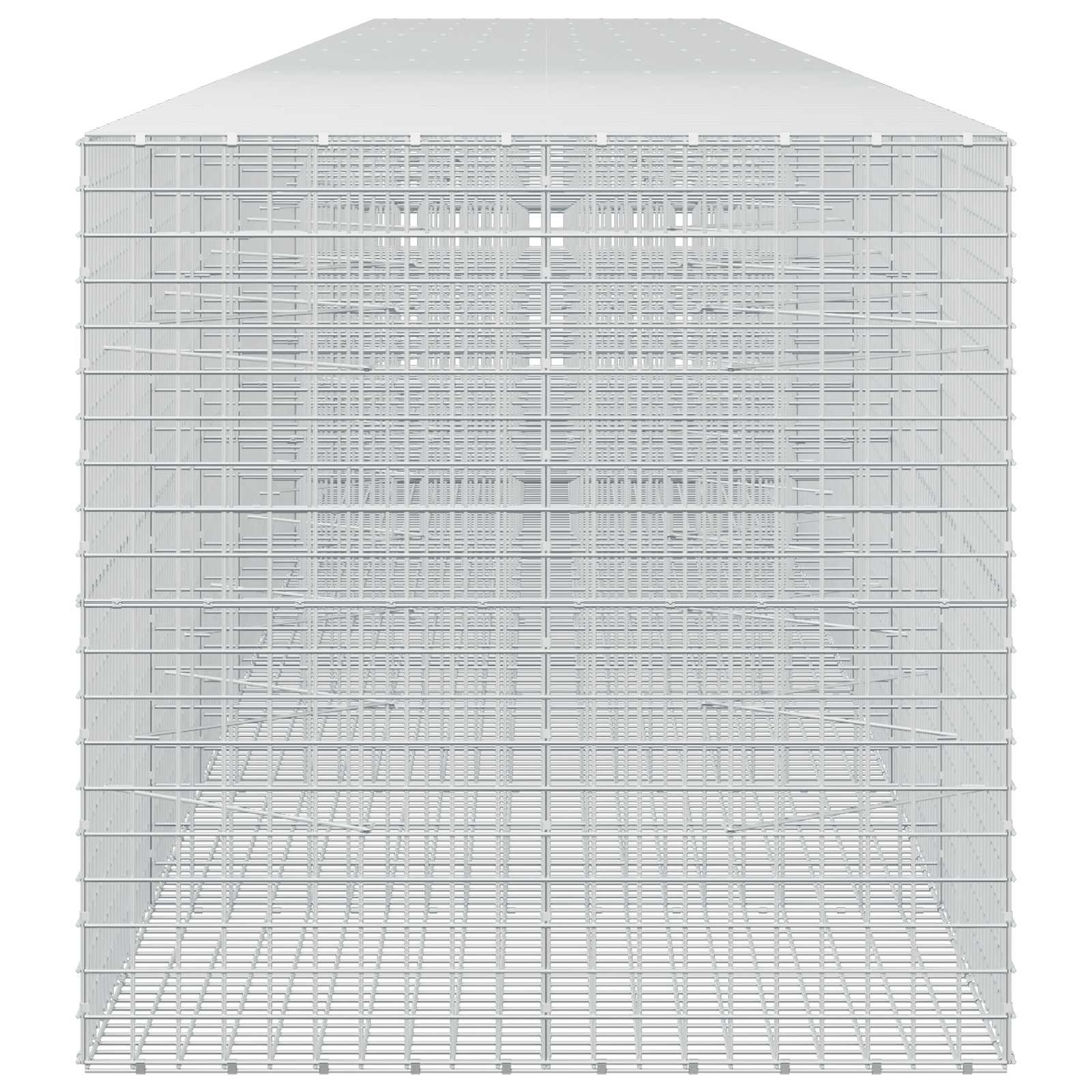 Gabion z žico 5 mm in mrežo 5x5 cm 1000x100x100 cm