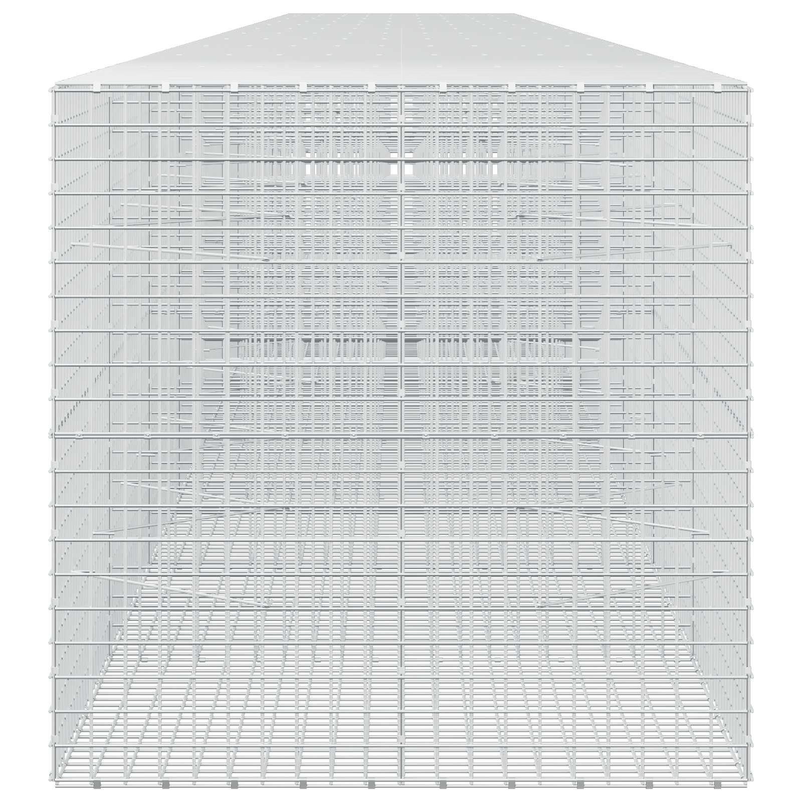 Gabion z žico 5 mm in mrežo 5x5 cm 1100x100x100 cm