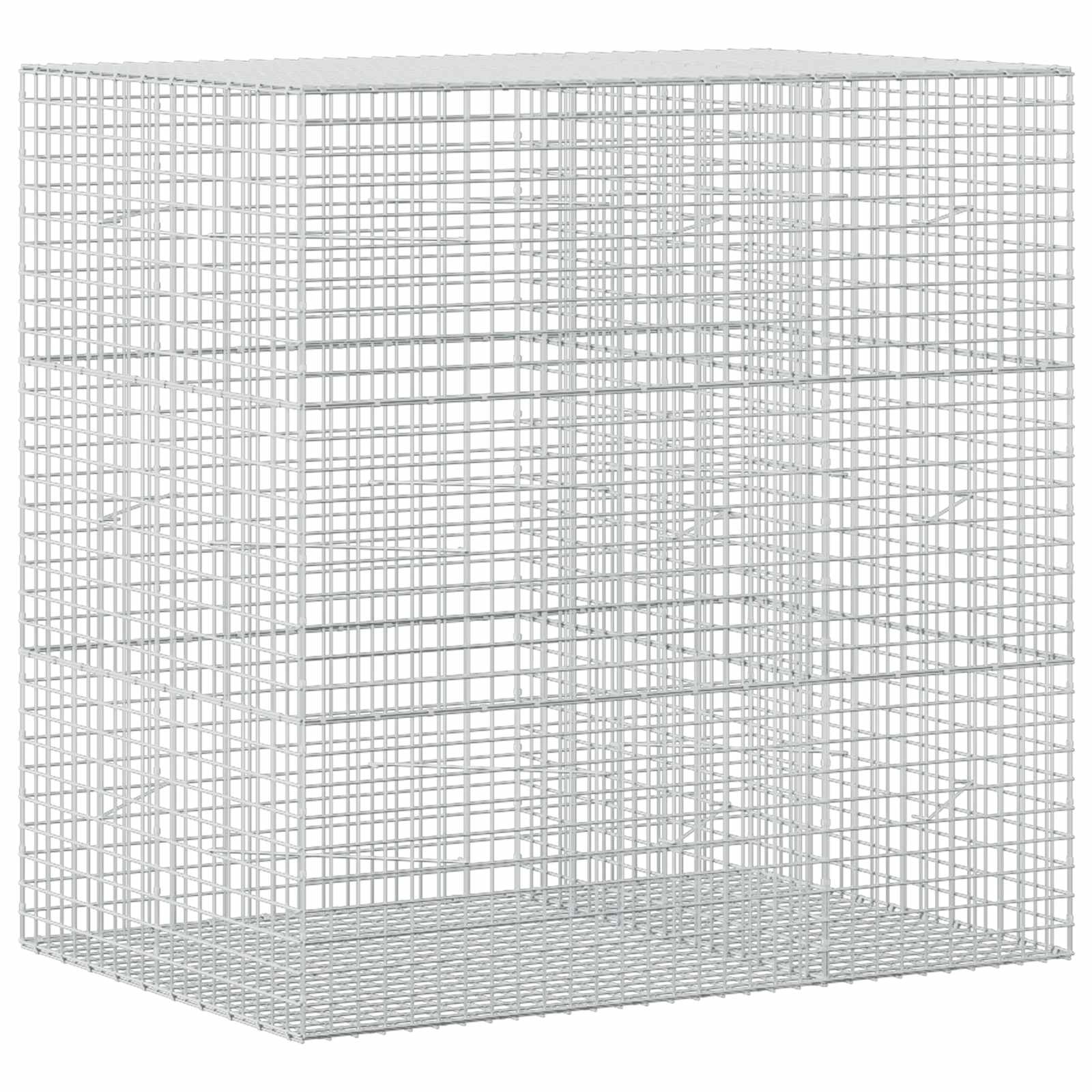 Gabion z žico 5 mm in mrežo 5x5 cm 150x100x150 cm