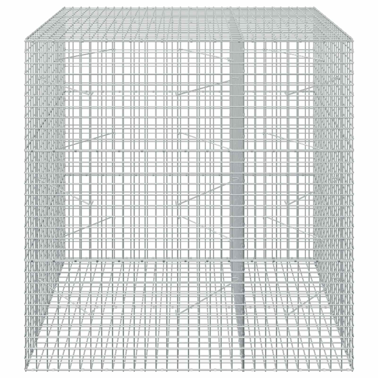 Gabion z žico 5 mm in mrežo 5x5 cm 150x100x150 cm