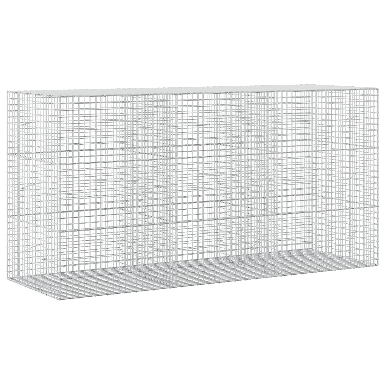 Gabion z žico 5 mm in mrežo 5x5 cm 300x100x150 cm