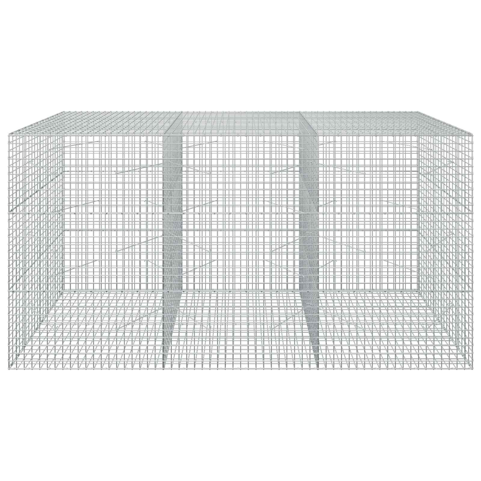 Gabion z žico 5 mm in mrežo 5x5 cm 300x100x150 cm