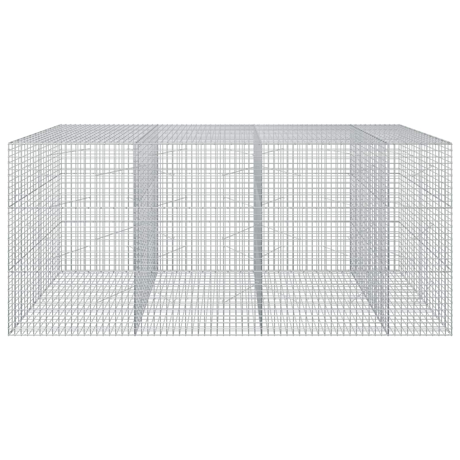 Gabion z žico 5 mm in mrežo 5x5 cm 350x100x150 cm