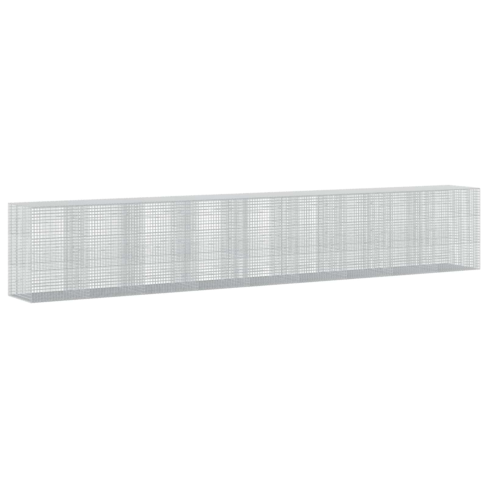 Gabion z žico 5 mm in mrežo 5x5 cm 900x100x150 cm