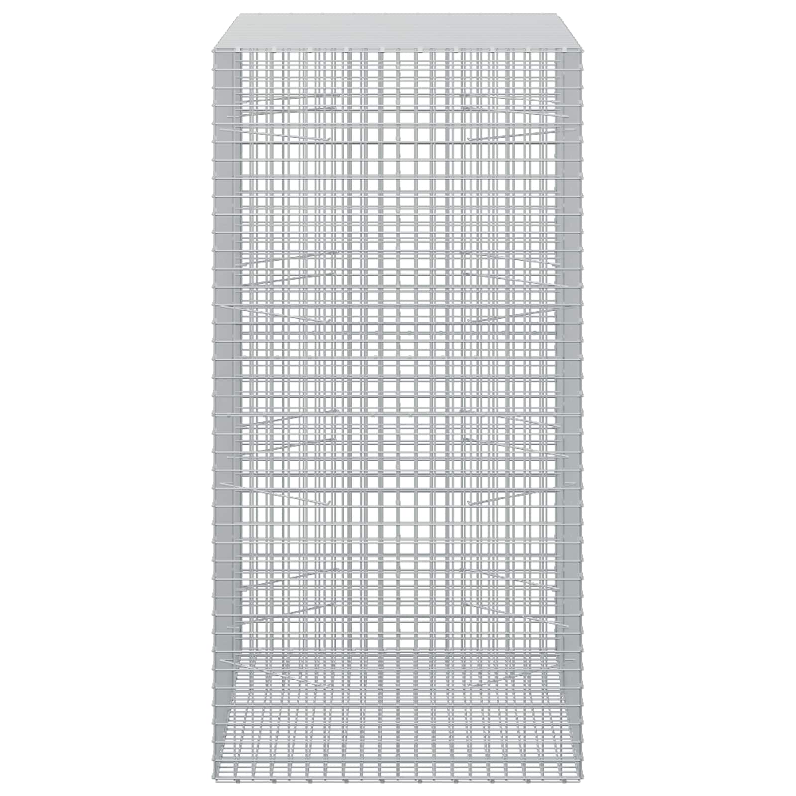 Gabion z žico 5 mm in mrežo 5x5 cm 150x100x200 cm
